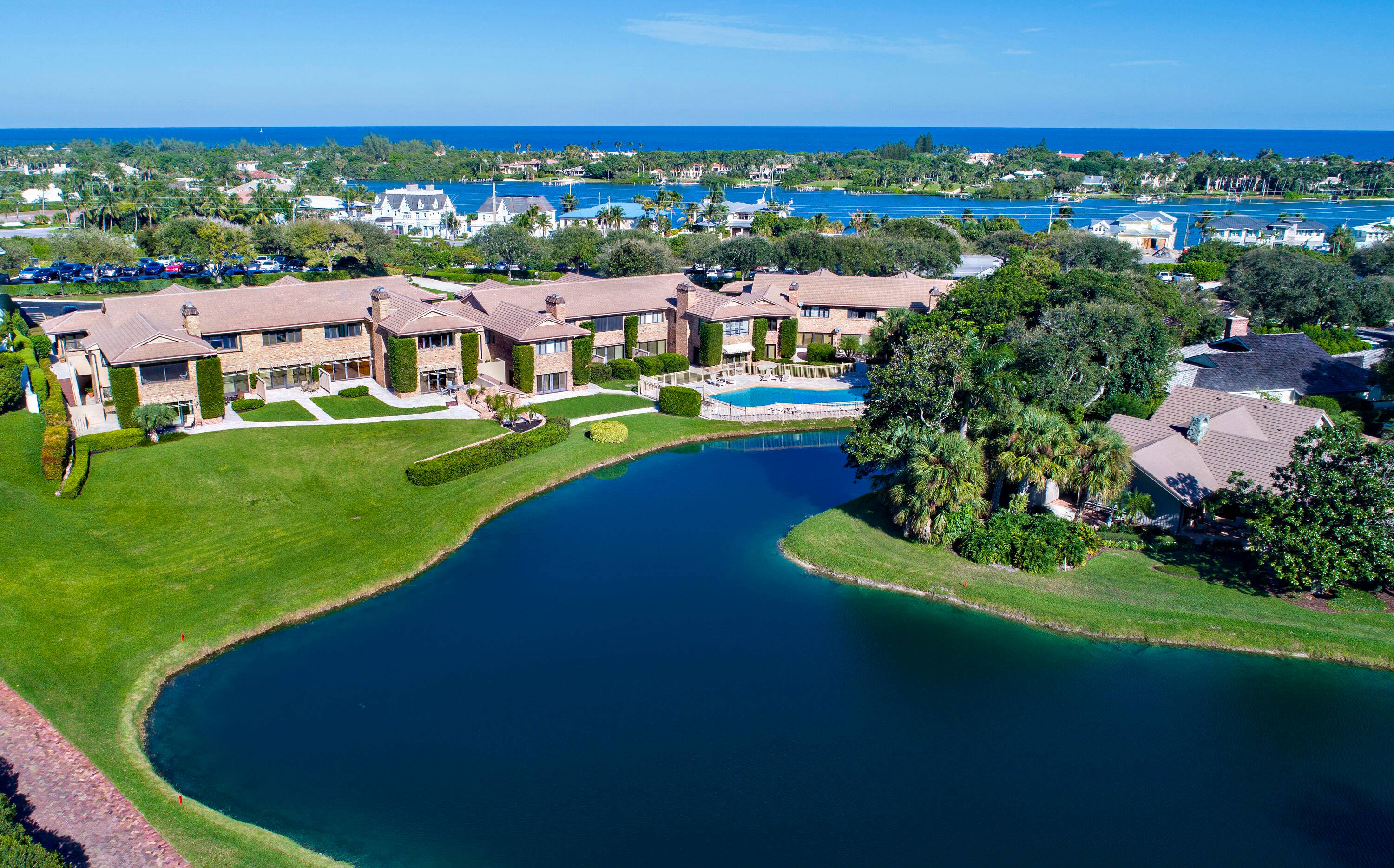 Jupiter Hills Village, just steps from the Intracoastal Waterway.