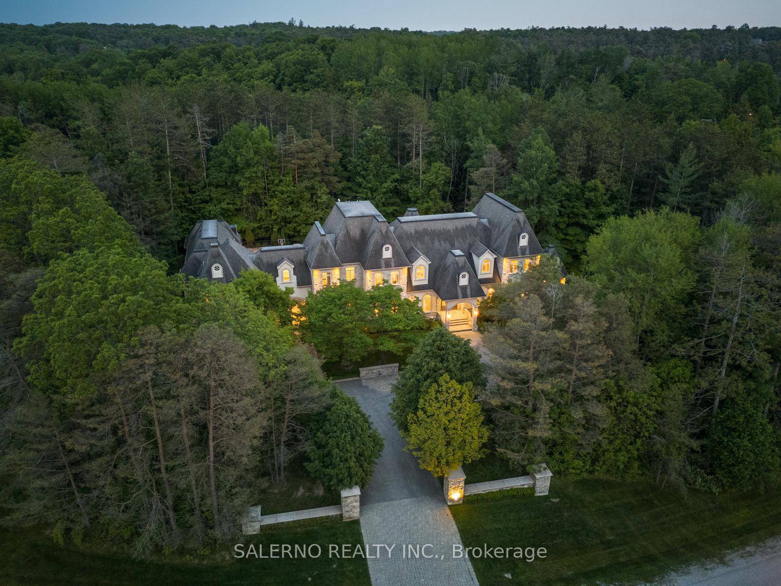 Incredible Opportunity To Own This One Of A Kind French Chateau Inspired Estate In The Exclusive Trail Of The Woods Enclave.