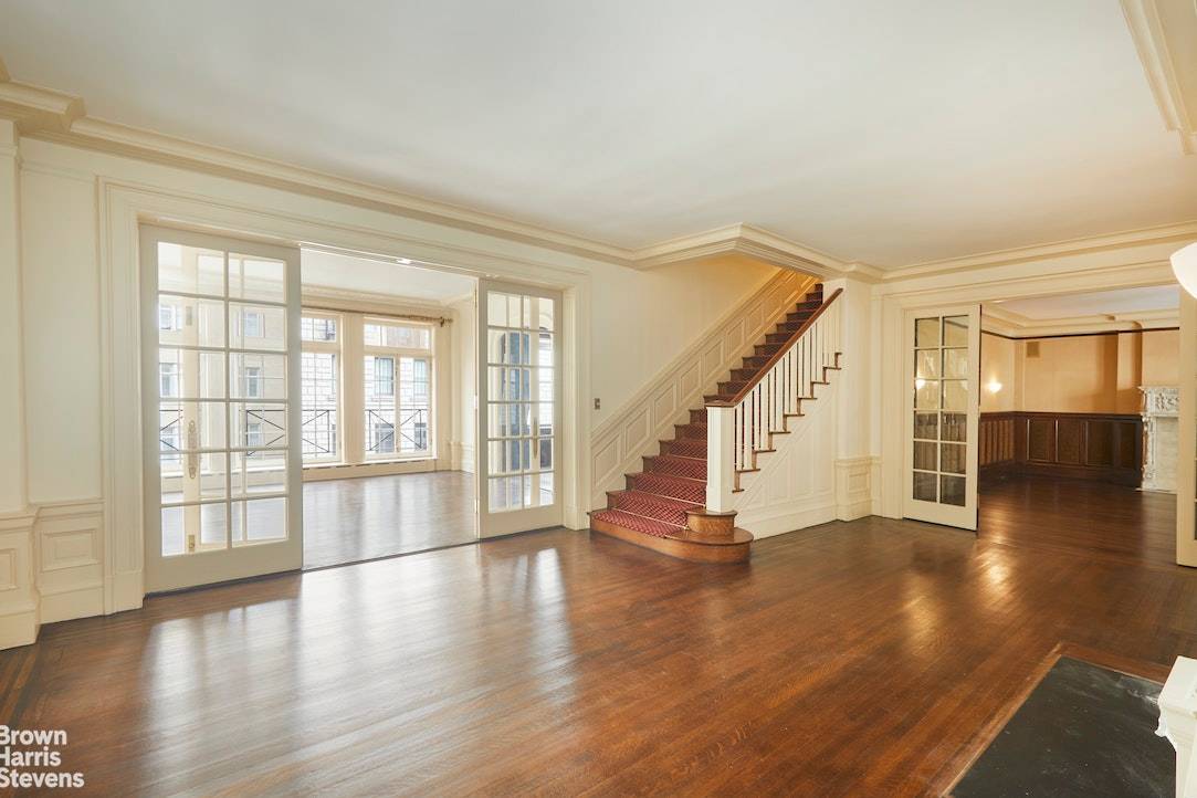 This wonderfully gracious Park Avenue duplex awaits your transformation !