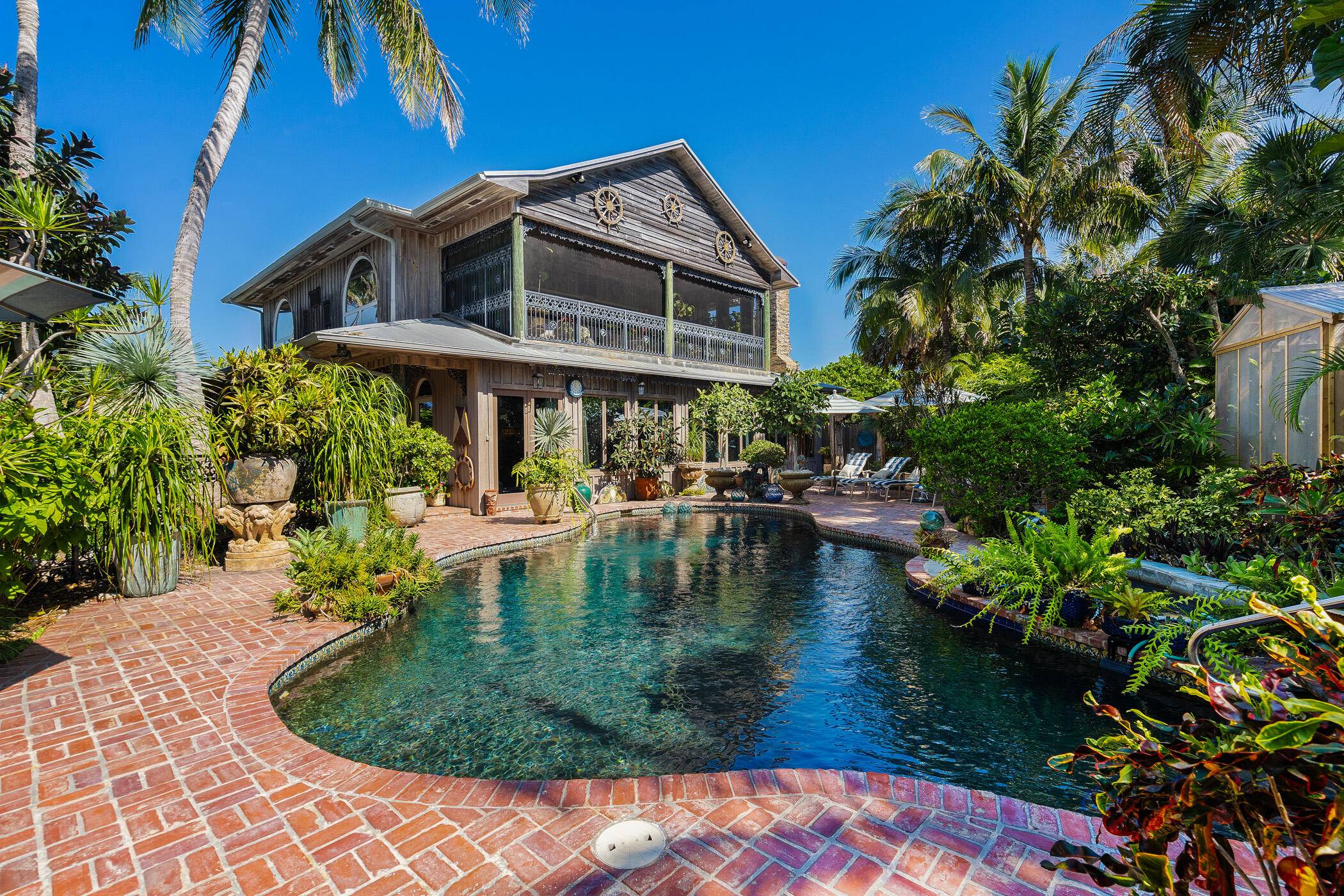 Reminiscent of Hemingway's Florida, this unique property exudes character and charm.