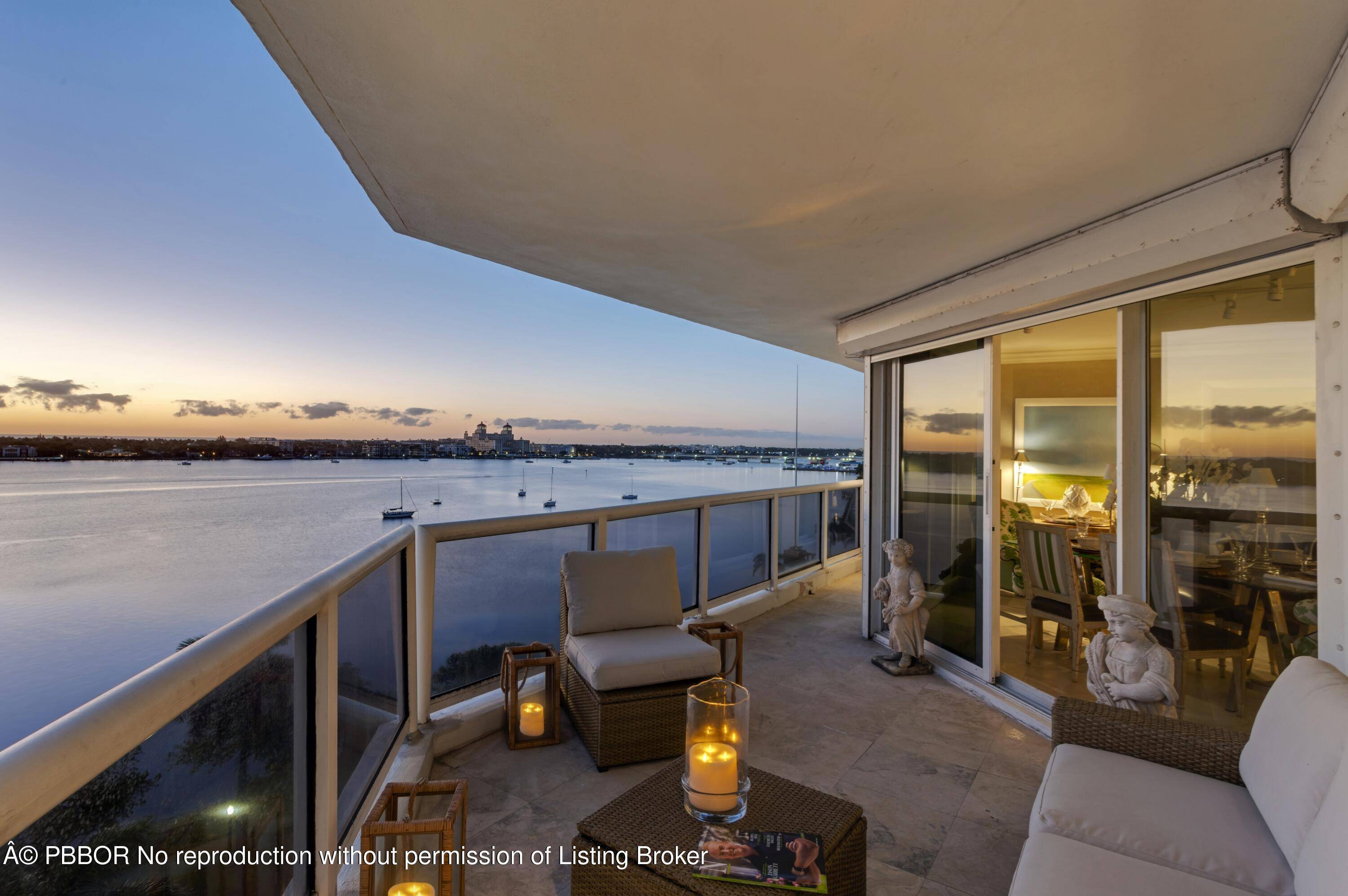 LOCATION 1617 North Flagler Drive, 10B, West Palm Beach, Florida Exclusive Villa Del Lago, a 12 floor residential tower with two units per floor ensuring a high degree of privacy, ...