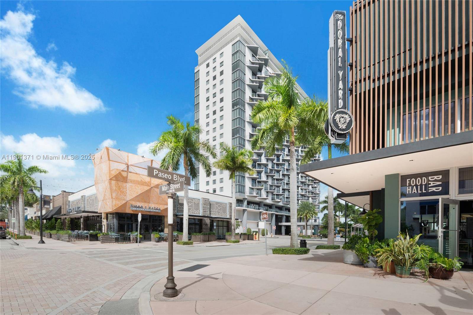 Experience vibrant city living in this modern residence located in the heart of Downtown Doral.