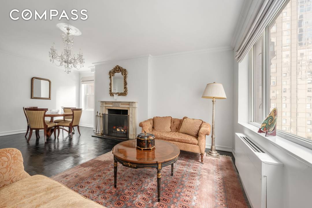 The perfect primary residence or pied a terre one bedroom, one bathroom home on Park Avenue with a brand new, renovated kitchen.