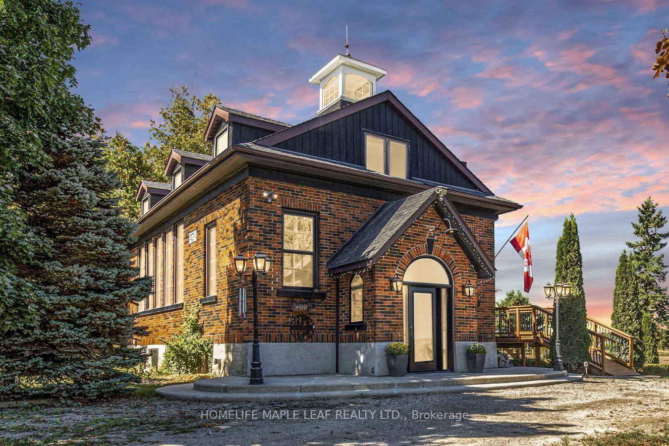 Welcome to 244337 5th Sdrd Amaranth, Step inside this beautifully renovated one of a kind 1929 Schoolhouse.