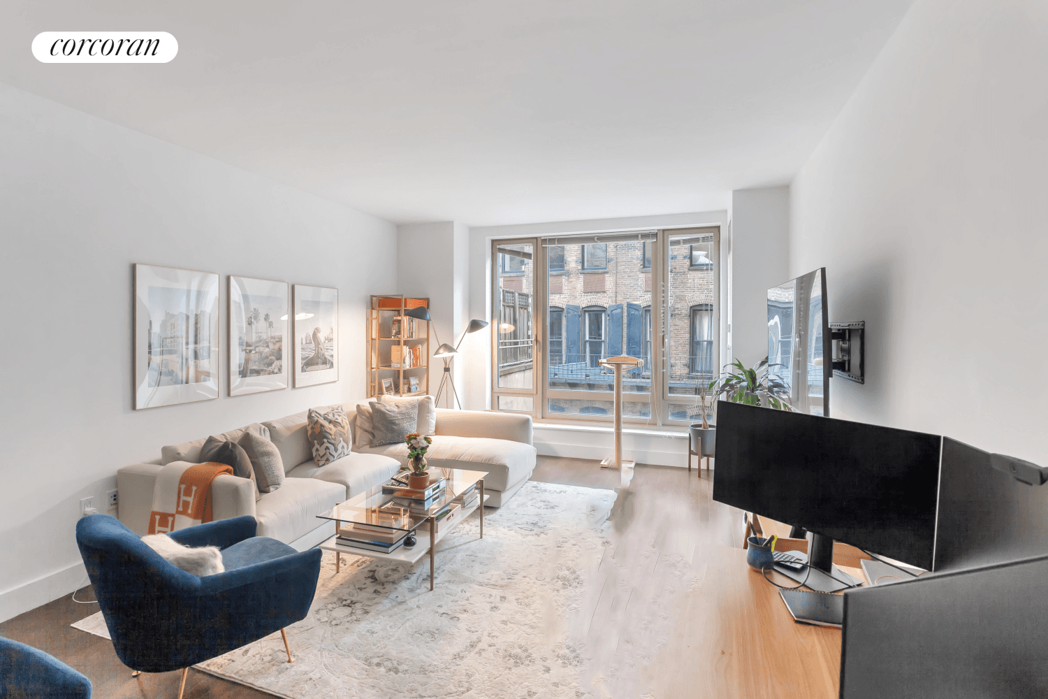 Discover the charm of this lovely 1 bedroom apartment boasting oversized windows that bring indirect light into the space.