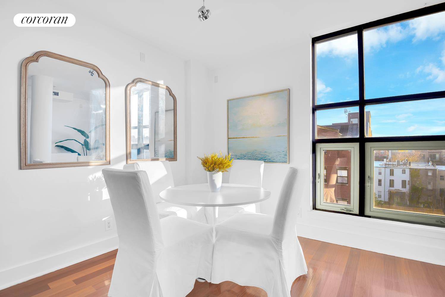 Rarely available penthouse duplex at 149 Huron Street includes a washer dryer and 2 private outdoor spaces.