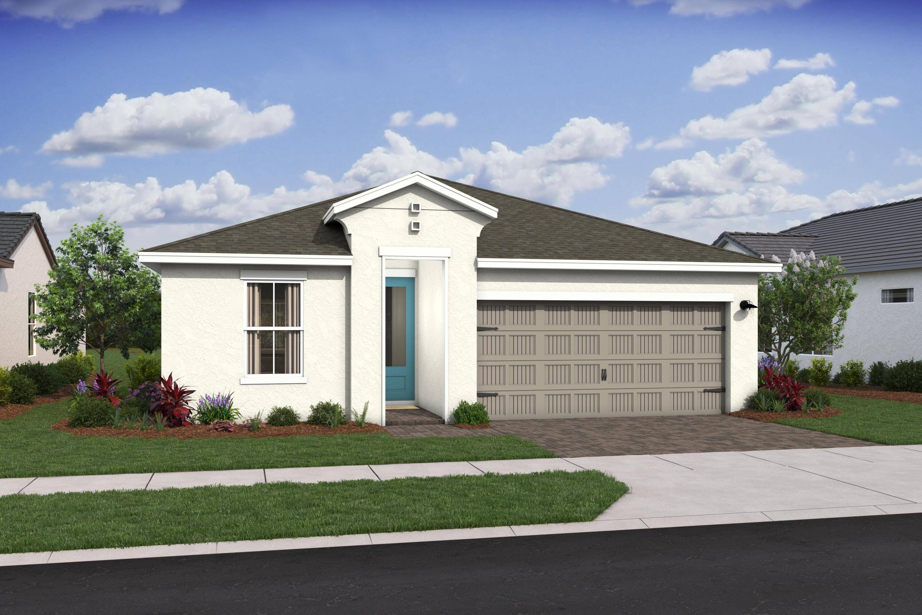 The Finlay II plan is a beautiful plan with 4BR, 2 BA, 2 Car garage.