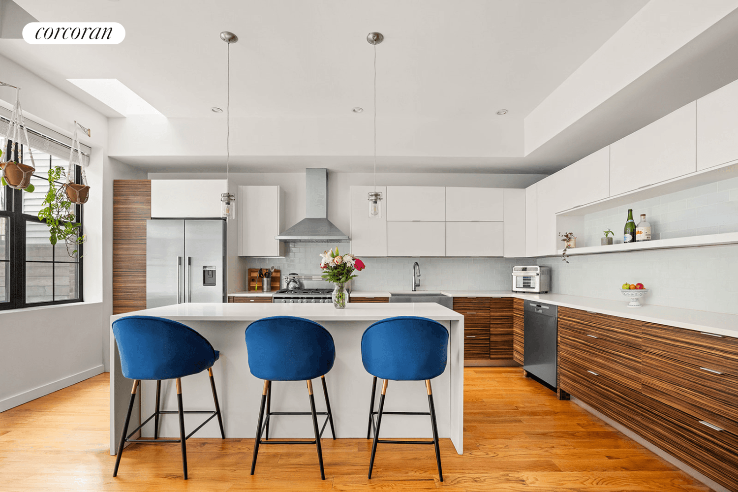 Oversized, sunlit, and impeccably designed, this 1, 502 square foot duplex condo in the heart of Bushwick blends lofty character with modern finishes and a rare townhouse style layout.
