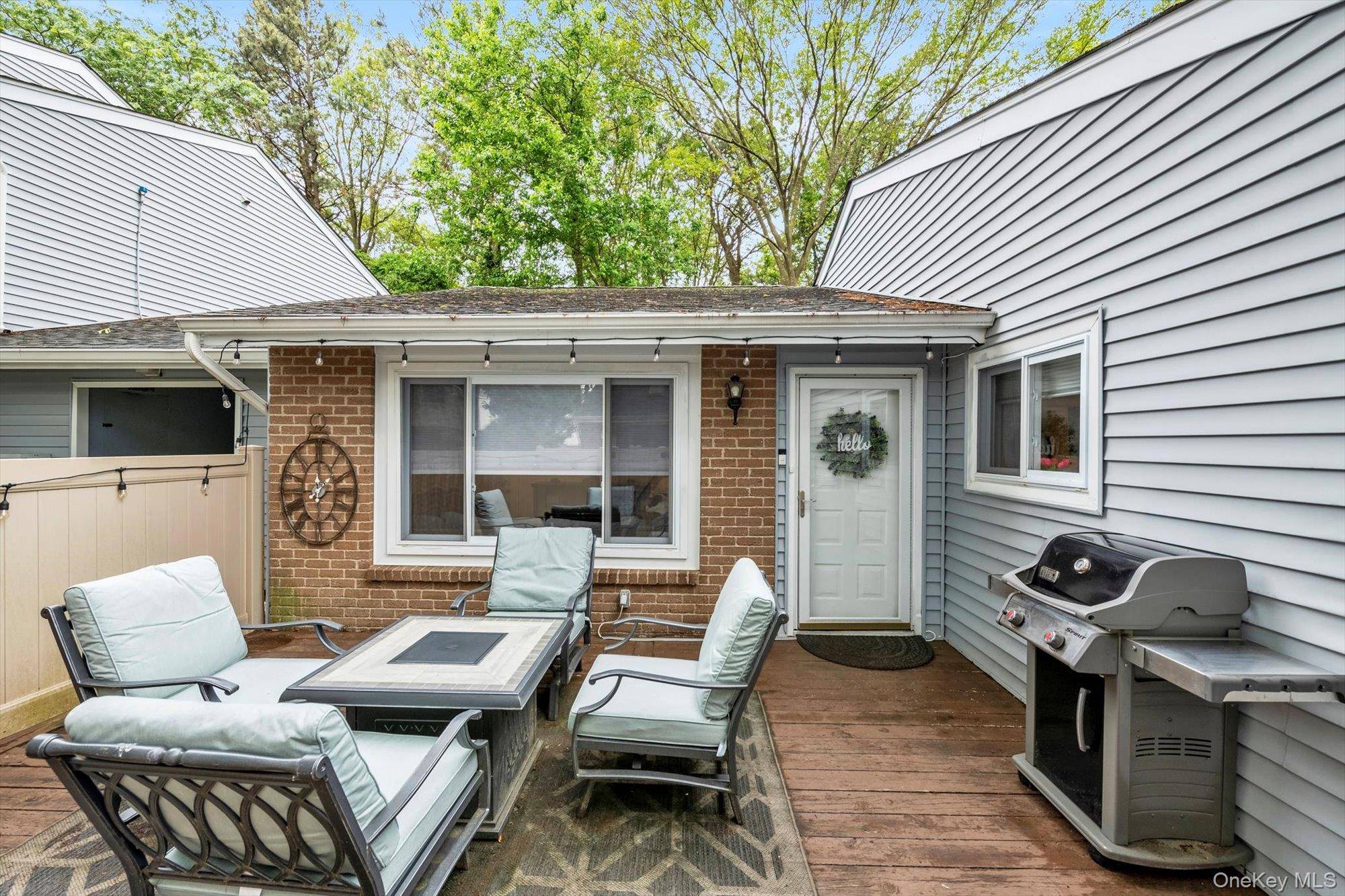 This charming two bedroom, one bath Condo exemplifies easy living with its inviting Ranch style design, in the desirable section of Woodgate Village.