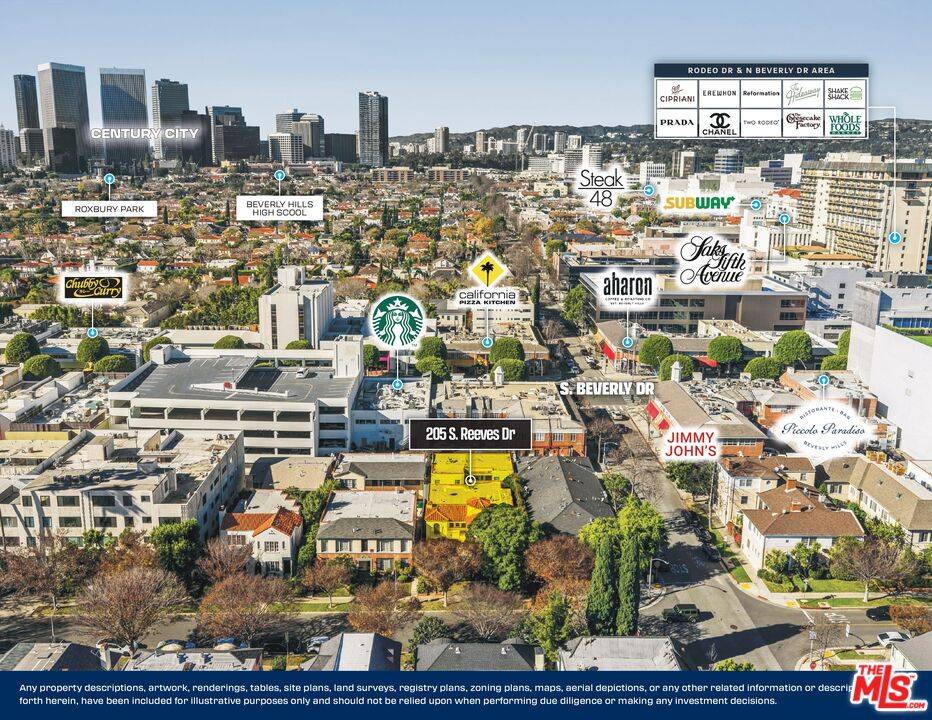 205  S Reeves Dr 9BR Beverly Hills La