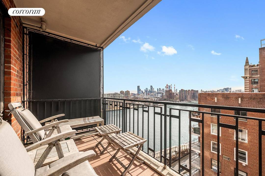 Rare Balcony Residence with East River Views Perched high above East End Avenue, this sun filled one bedroom enjoys sweeping southern exposures, spectacular East River views from every room, and ...