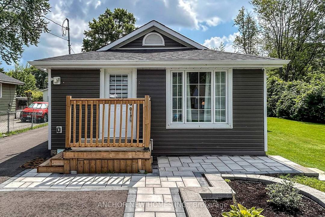 Front two bedrooms of a lakeside bungalow available for long term lease.