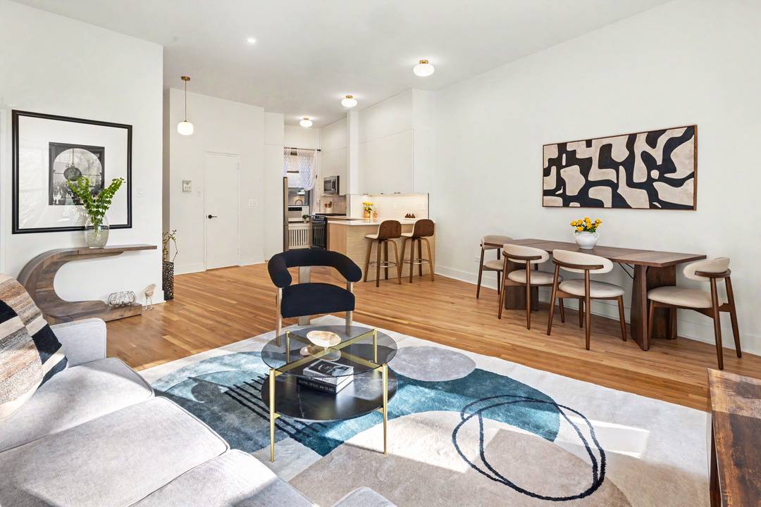 Presented by a sponsor with no board approval or financial requirements, this brand new, gut renovated pre war corner residence offers a rare opportunity to be the first to live ...