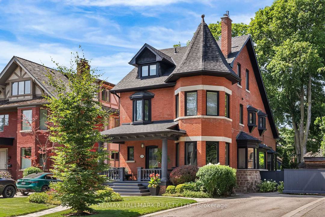 An exquisite red brick masterpiece, this one of a kind residence is where breathtaking curb appeal meets contemporary interior luxury in the heart of coveted Lytton Park.