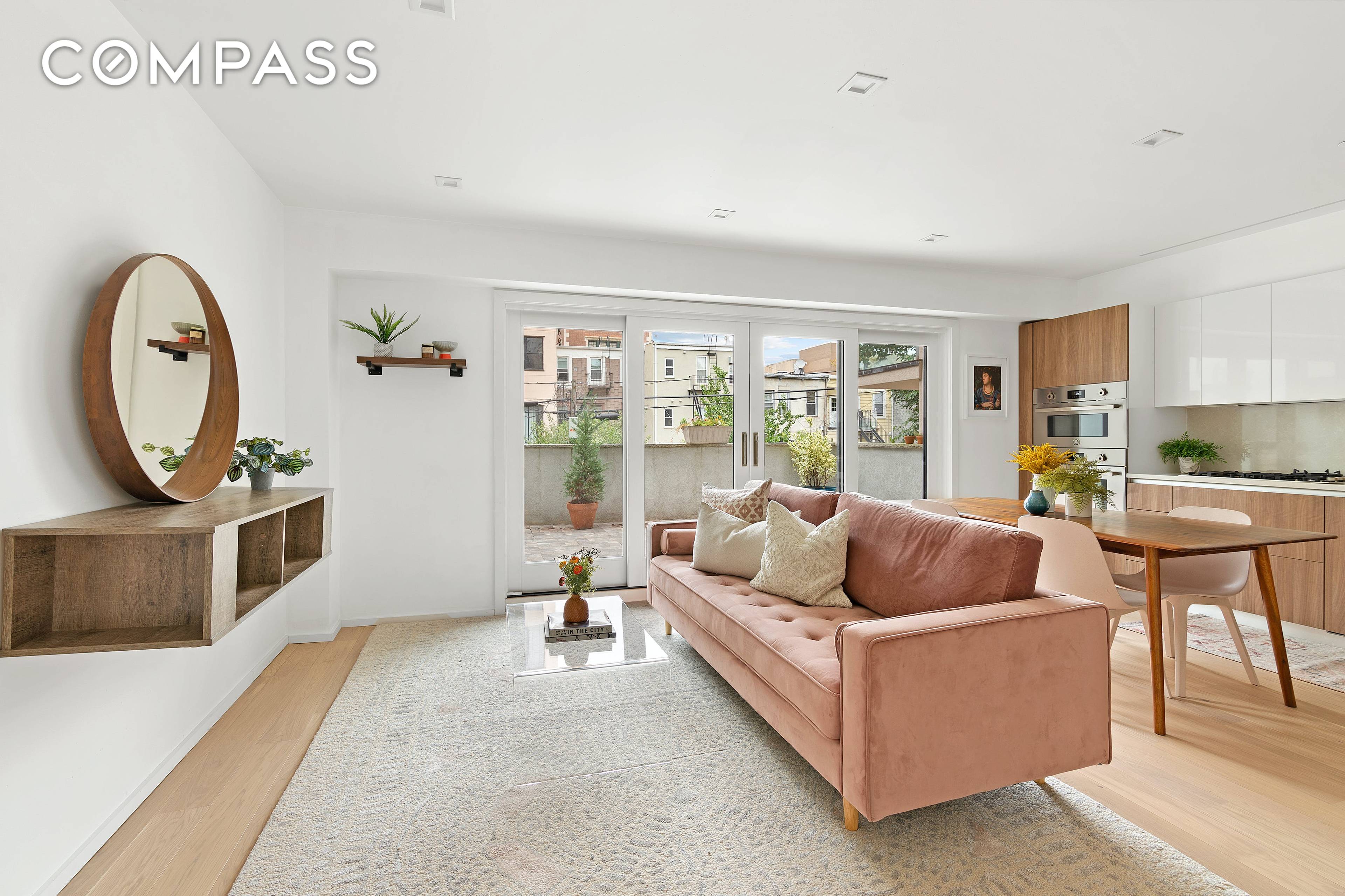 New Development Sprawling 1, 064sf Full Floor 2BD 2BA with almost 500sf of Private Outdoor Space, Private Elevator Landing and Floods of Natural Sunlight Enter apartment 2 FLR from the ...