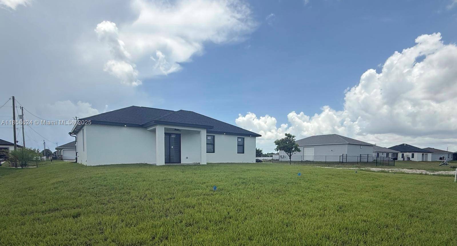 READY TO MOVE IN ! This stunning new construction home features 3 bedrooms, 2 bathrooms, and impact windows for added security and energy efficiency.