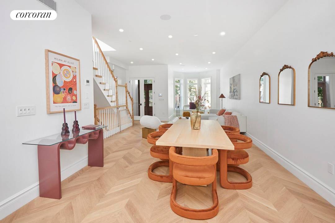 Welcome to 1002 Sterling Place, a meticulously renovated, semi detached landmarked brownstone nestled on one of Brooklyn's most picturesque tree lined blocks.