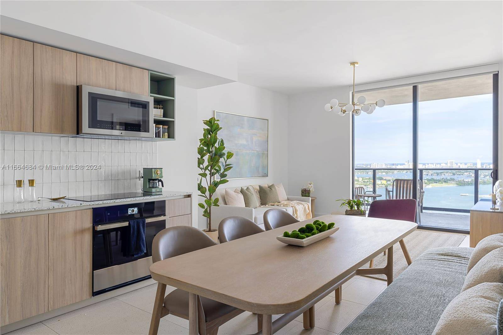 immerse yourself in breathtaking, timeless views of Miami from this stunning three bedroom unit.