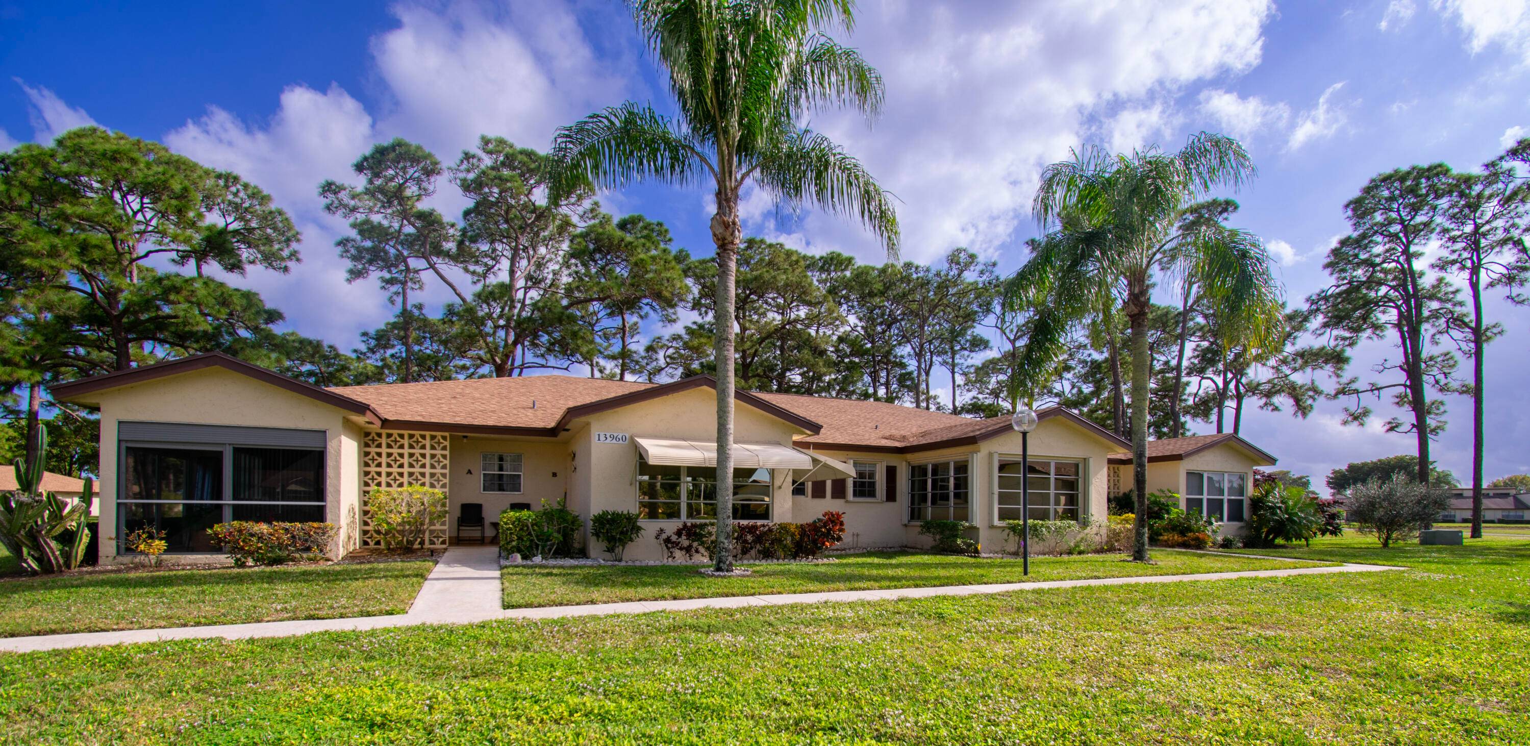 Immaculate, exquisitely large one bedroom villa in a serene 55 community.