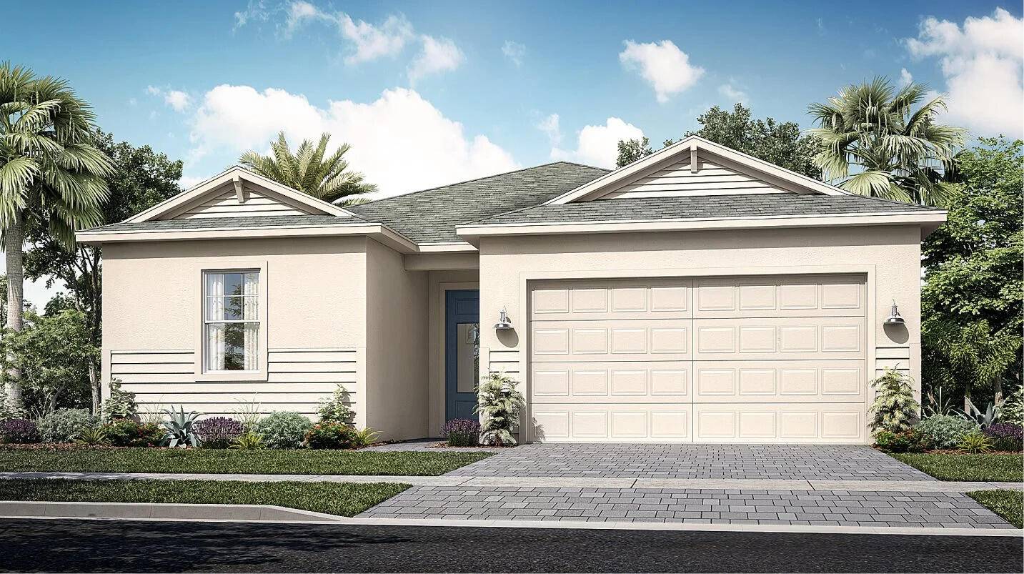 Exclusive to active adults 55 and better, this single story home's open design gives it a modern flare.