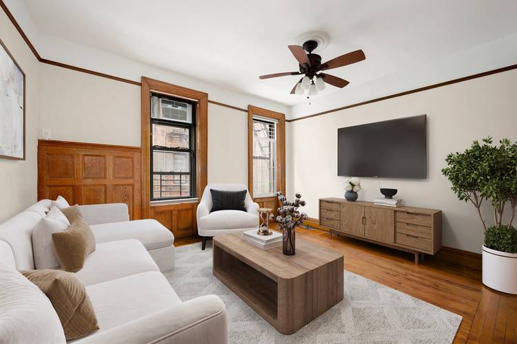 Welcome to this beautifully detailed 2 bedroom, 1 bath home in the heart of Morningside Heights, located on West 121st Street between Broadway and Amsterdam.