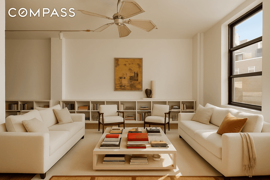 Images have been virtually staged This sun filled, authentic Chelsea loft captures everything you love about downtown living soaring 12'2 ceilings, oversized south facing windows, and a flexible layout that ...