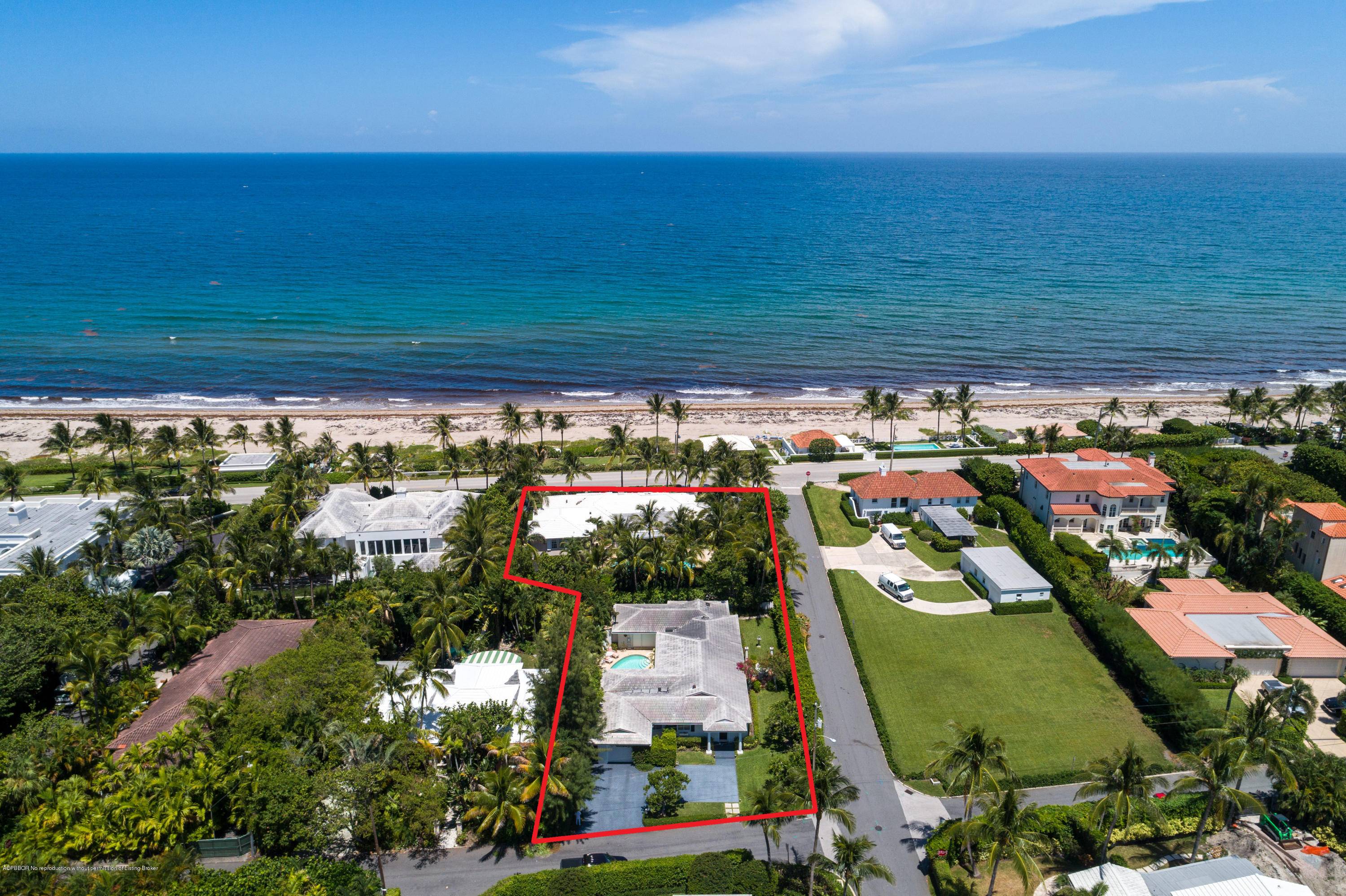 Imagine Your Oceanfront HomeLot 134' x 256' includes 2 single family residences.