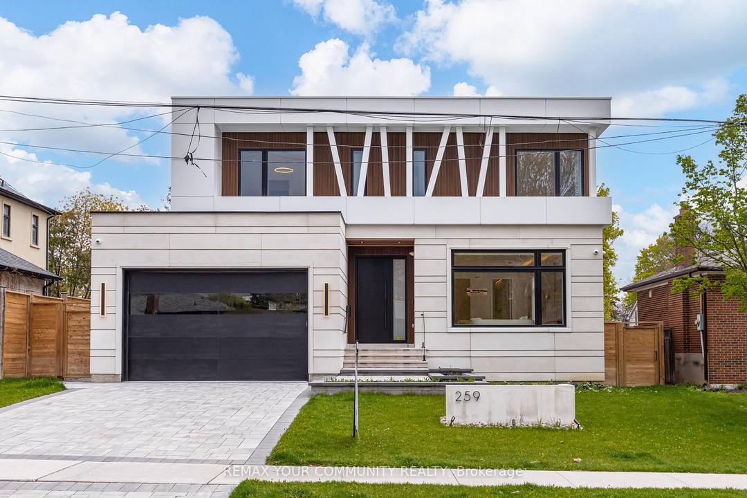 Welcome to 259 Ruggles Ave a brand new architectural masterpiece, with full TARION warranty.