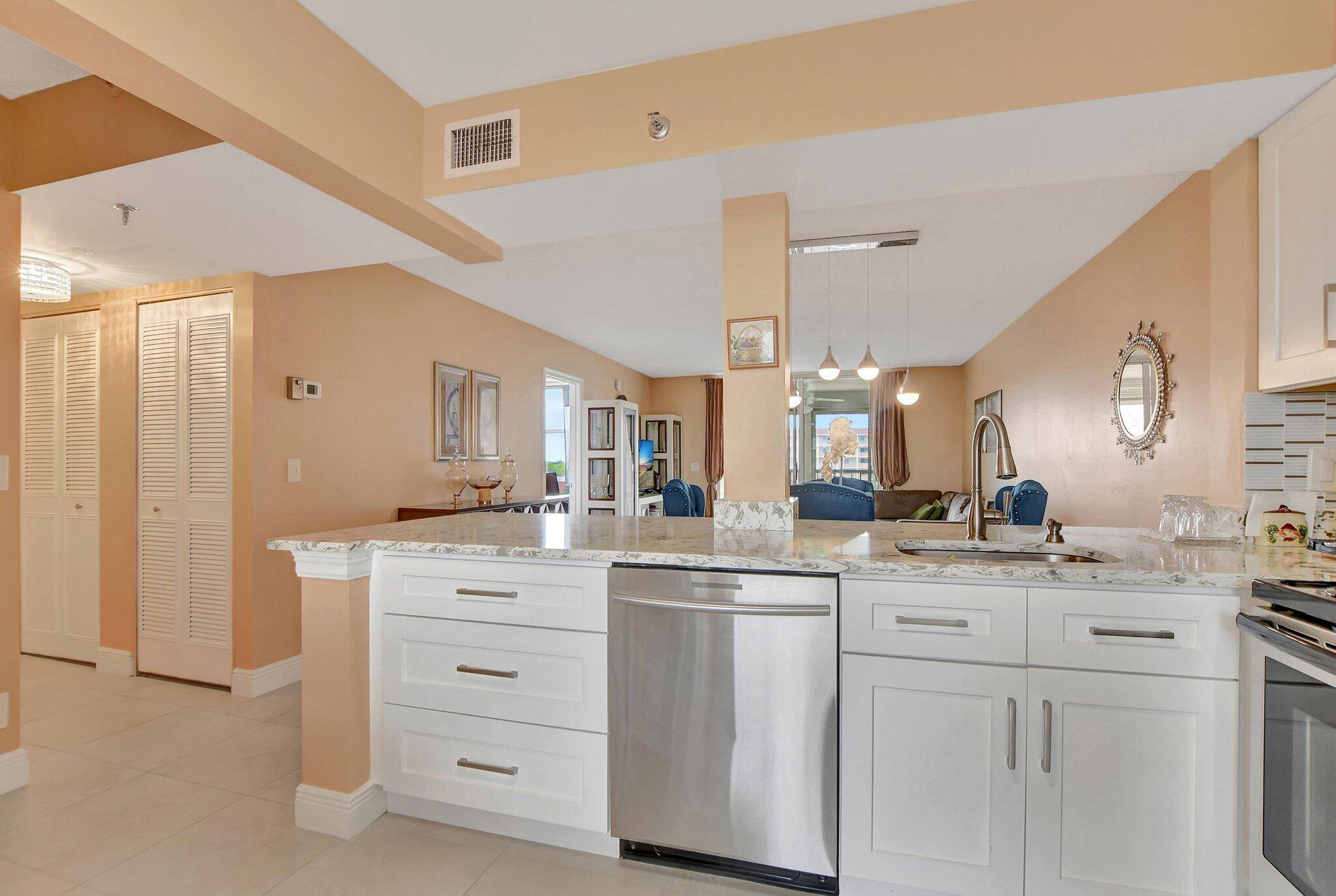 Welcome to this gorgeous 2 bedroom, 2 bath lakefront condo in the desirable 55 Bonaire community of Delray Beach !