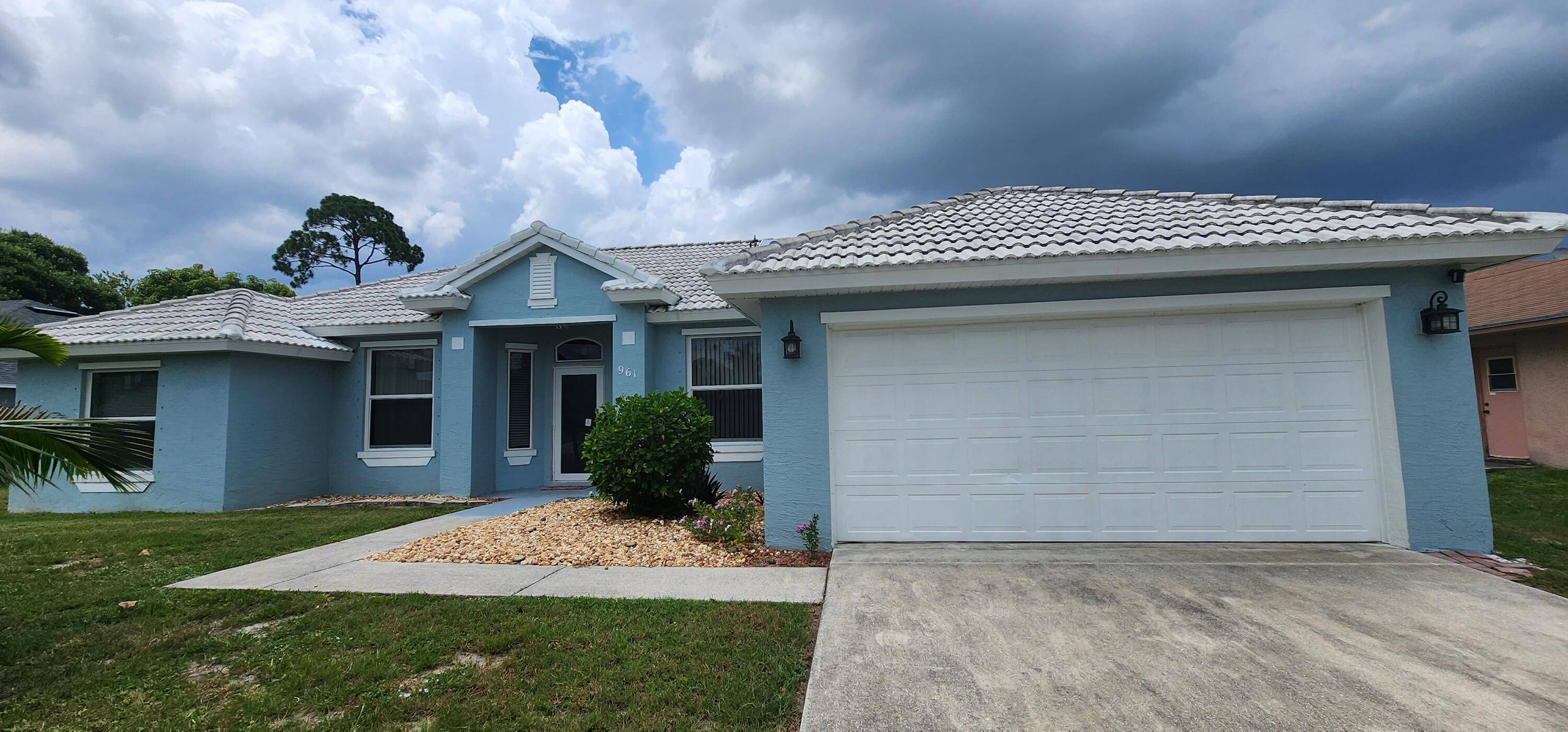 Discover this true 4 bedroom, 3 bath single family home featuring a desirable split floor plan, ideally located near top rated schools, shopping, major highways, and the prestigious Tradition area.