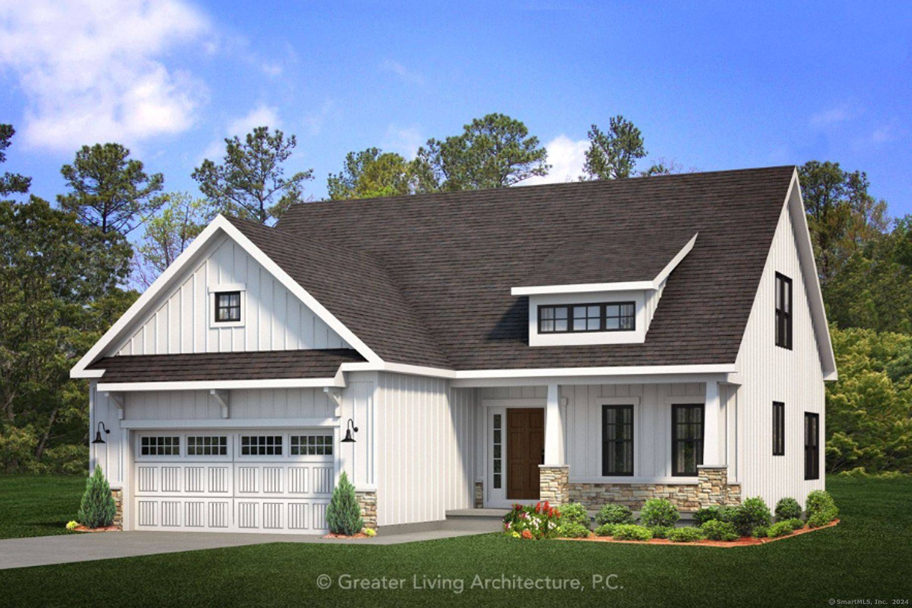 This custom contemporary cape, newly offered, a modified version of the Knowlbrook plan, will be located in a premier cul du sac subdivision Beacon Hill II in Storrs, CT, within ...
