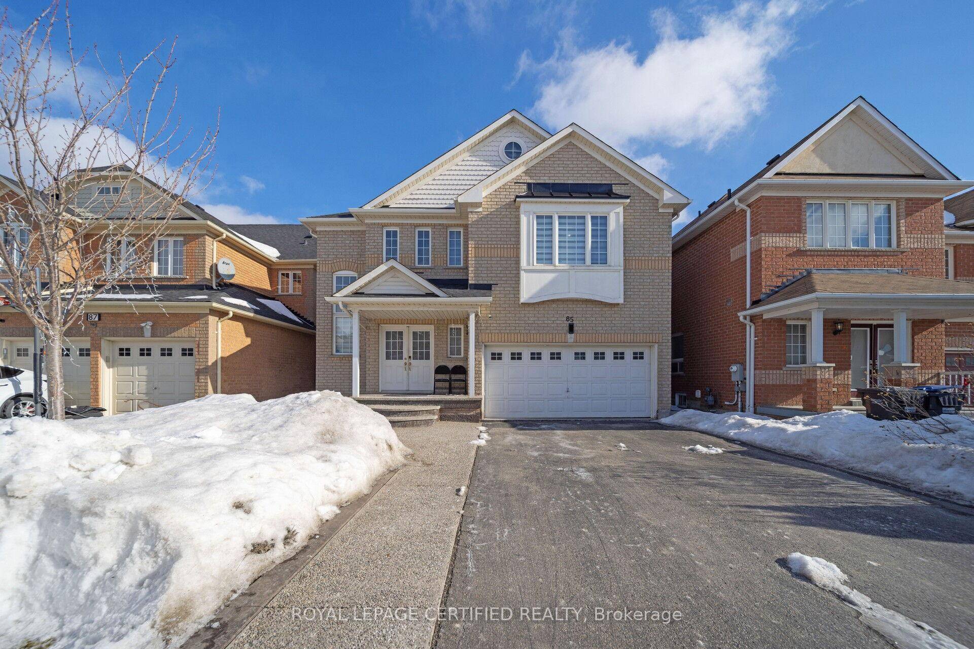 Welcome to 85 Chalkfarm cres 3 bedroom detached home situated on a premium 41 ft lot, offering a perfect blend of comfort, style, and income potential.
