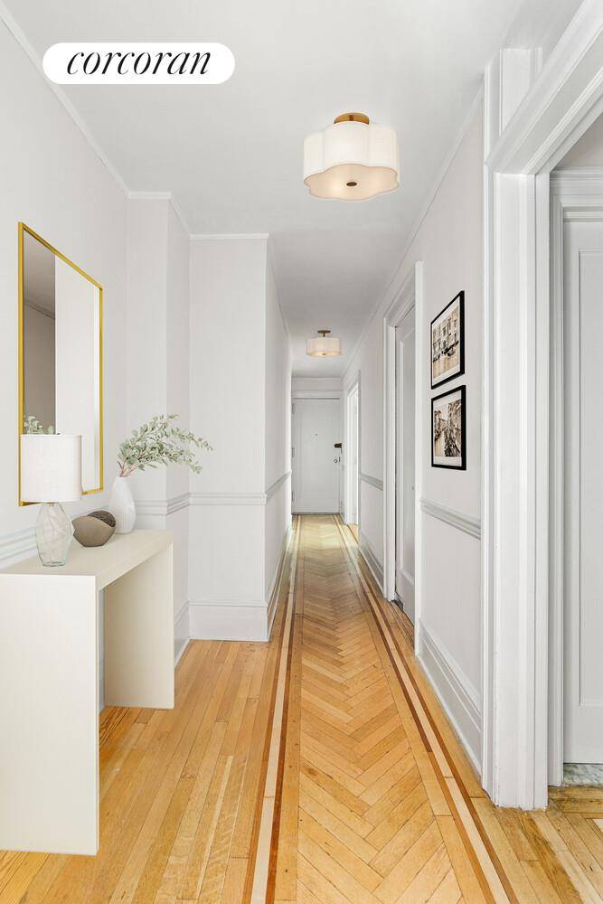 Welcome to Residence 1RE at 103 East 75th Street a rare and refined two bedroom, one and a half bath home tucked quietly off the lobby of one of the ...