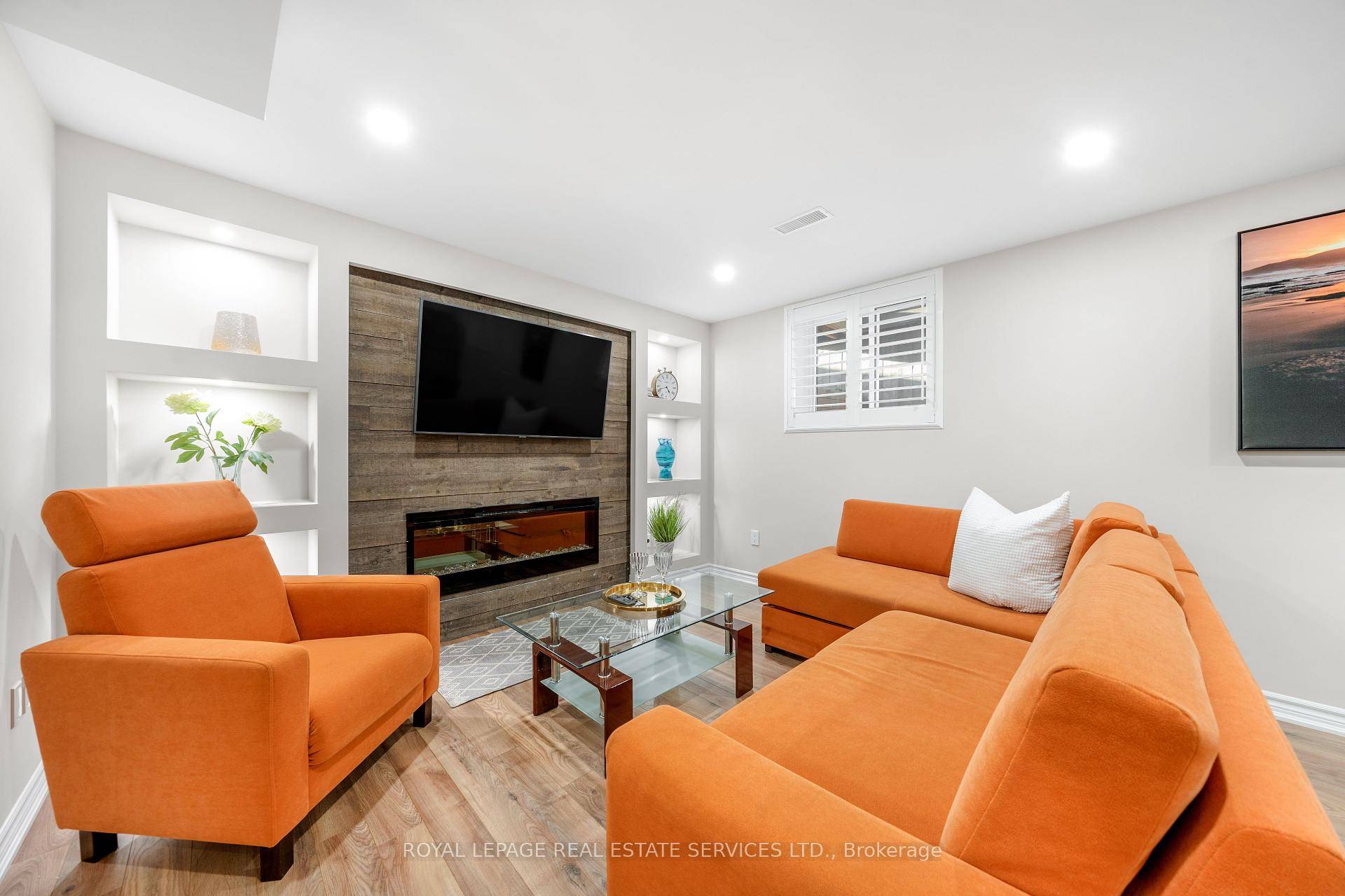 Step into this stylish, self contained, furnished 1 bedroom basement apartment with its own private entrance and access to a spacious shared side yard patio space.