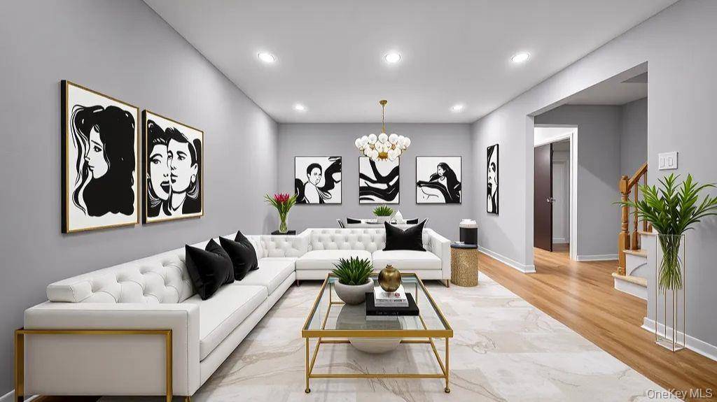 Elegant Two Family Brick Duplex with Parking and Exceptional Income Potential.