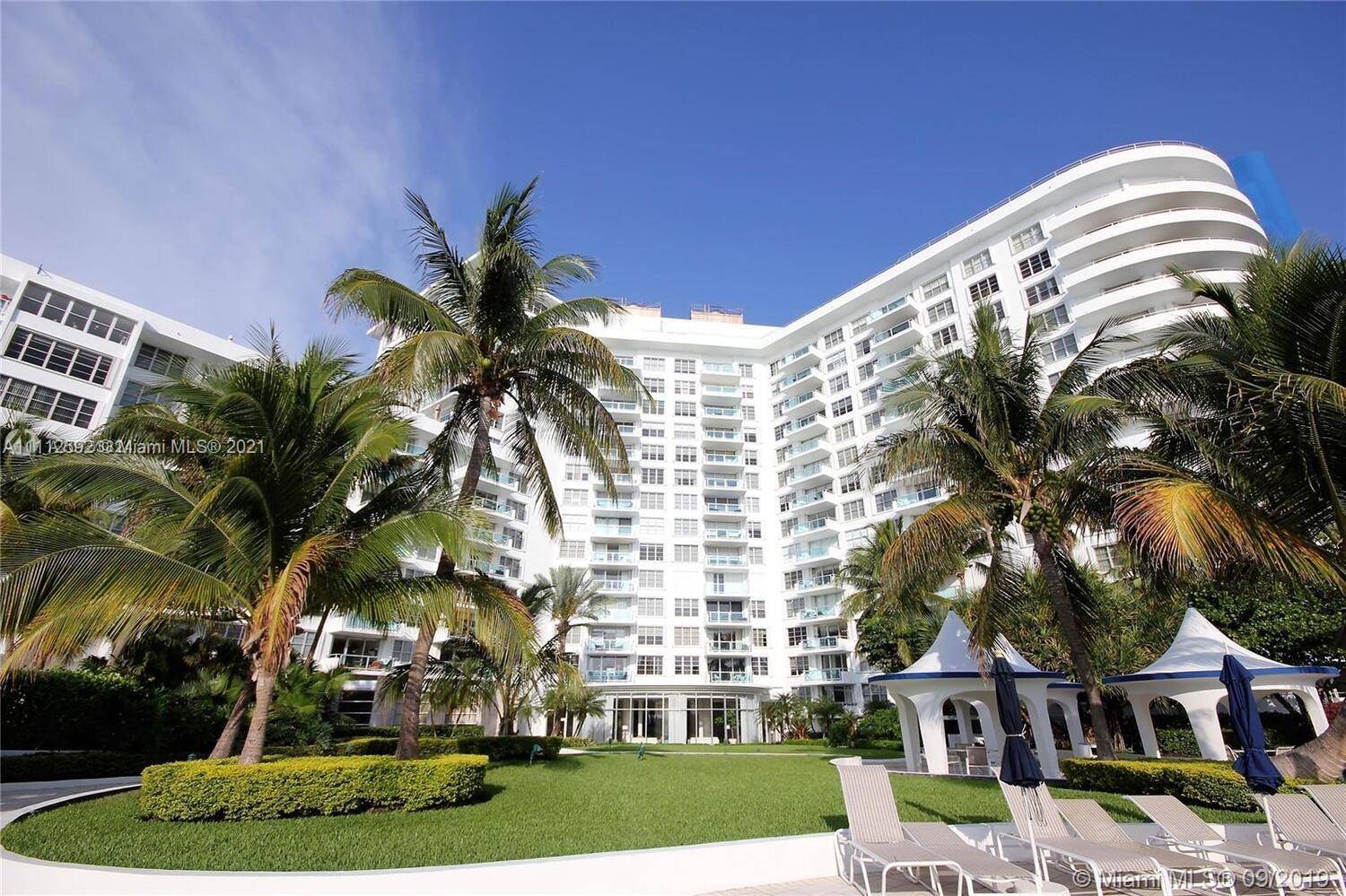 Seacoast Towers is a luxurious resort style oceanfront condominium on Millionaires Row designed by world famous architect of the Fontainebleau, Morris Lapidus.