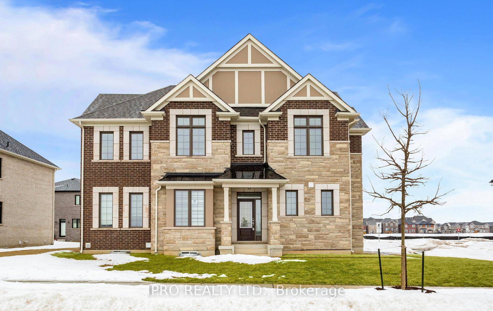 This stunning brand new detached corner lot is situated on a quiet street in Milton, offering 2, 050 sq.