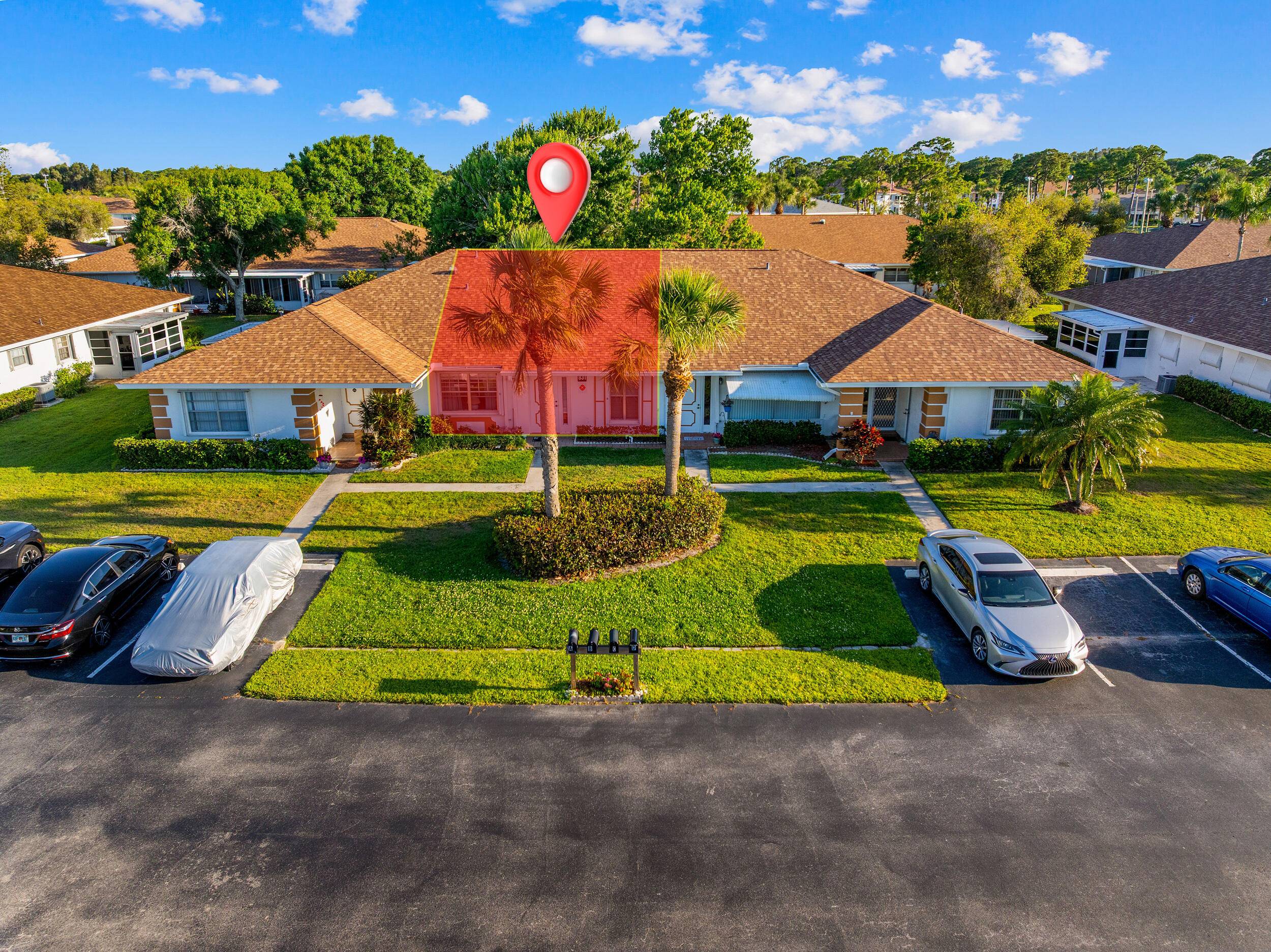 This charming 2 bedroom, 2 bath condo in the 55 gated community of High Point offers comfortable living in a peaceful setting.