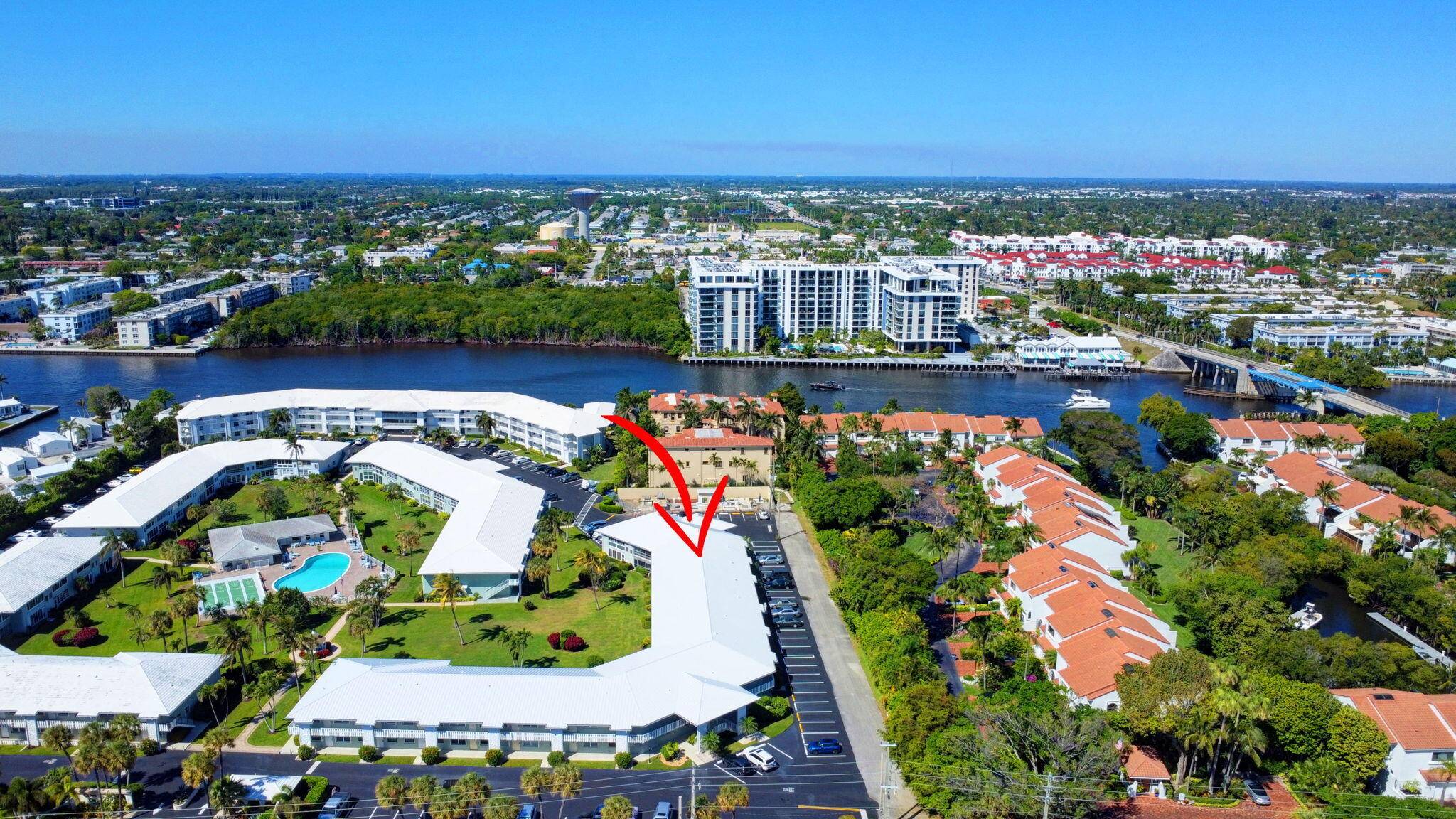 Spacious and Bright two Bedroom two Bath condo in Ocean Ridge nestled in between the ocean and intracoastal.