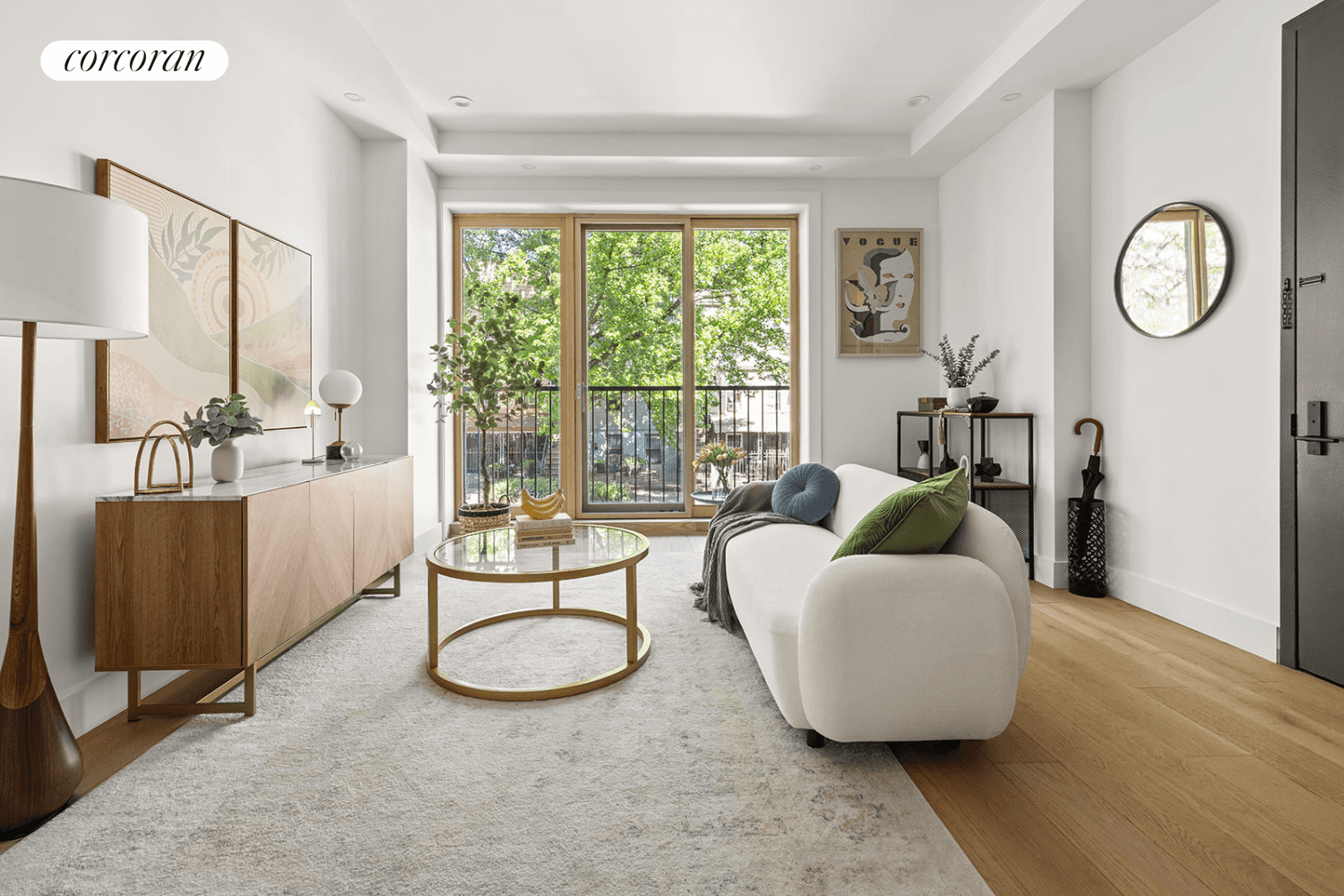 Tucked away on a peaceful, tree lined stretch of the avenue, 1198 Jefferson brings a boutique collection of just four residences to one of the neighborhood's most charming corridors.