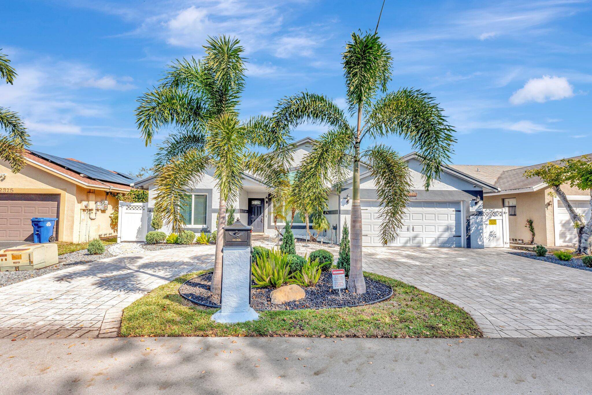 STUNNING totally renovated inside and outside 3 2 pool home.