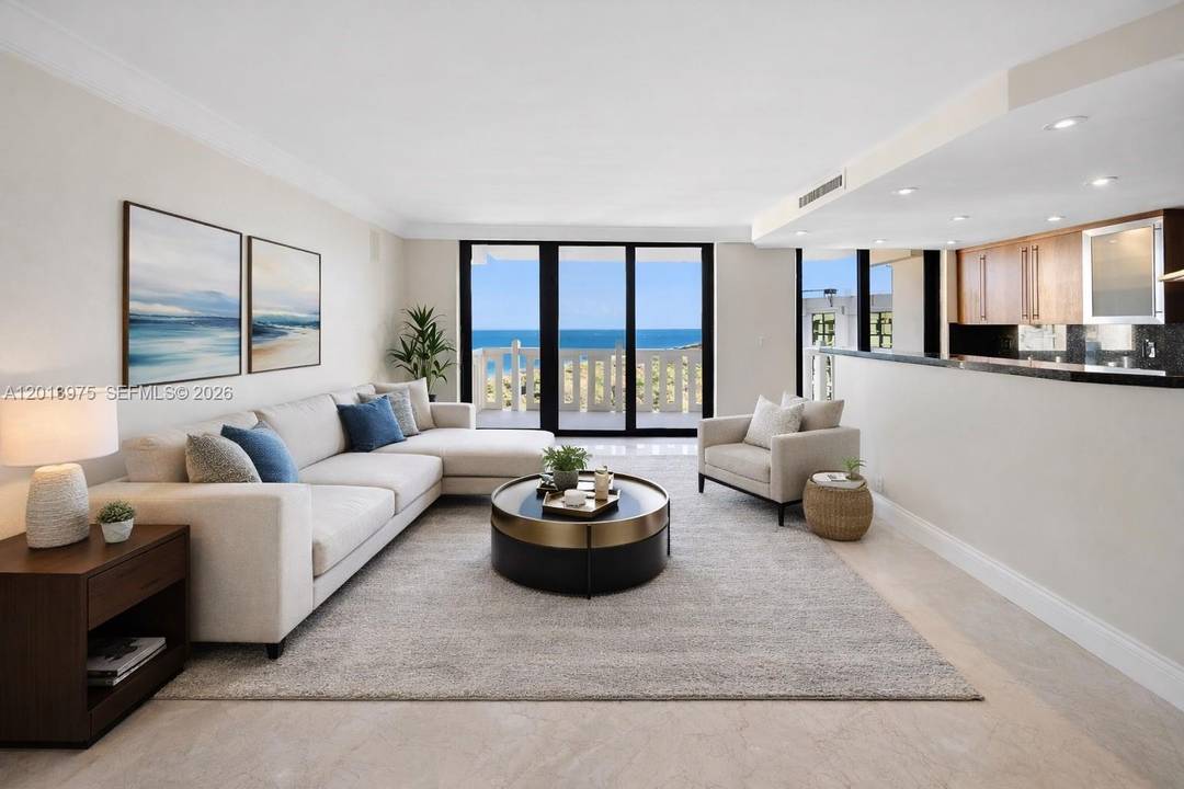 Experience elevated island living from this spacious 2 bedroom, 2 bath residence in one of Key Biscayne s premier oceanfront communities.