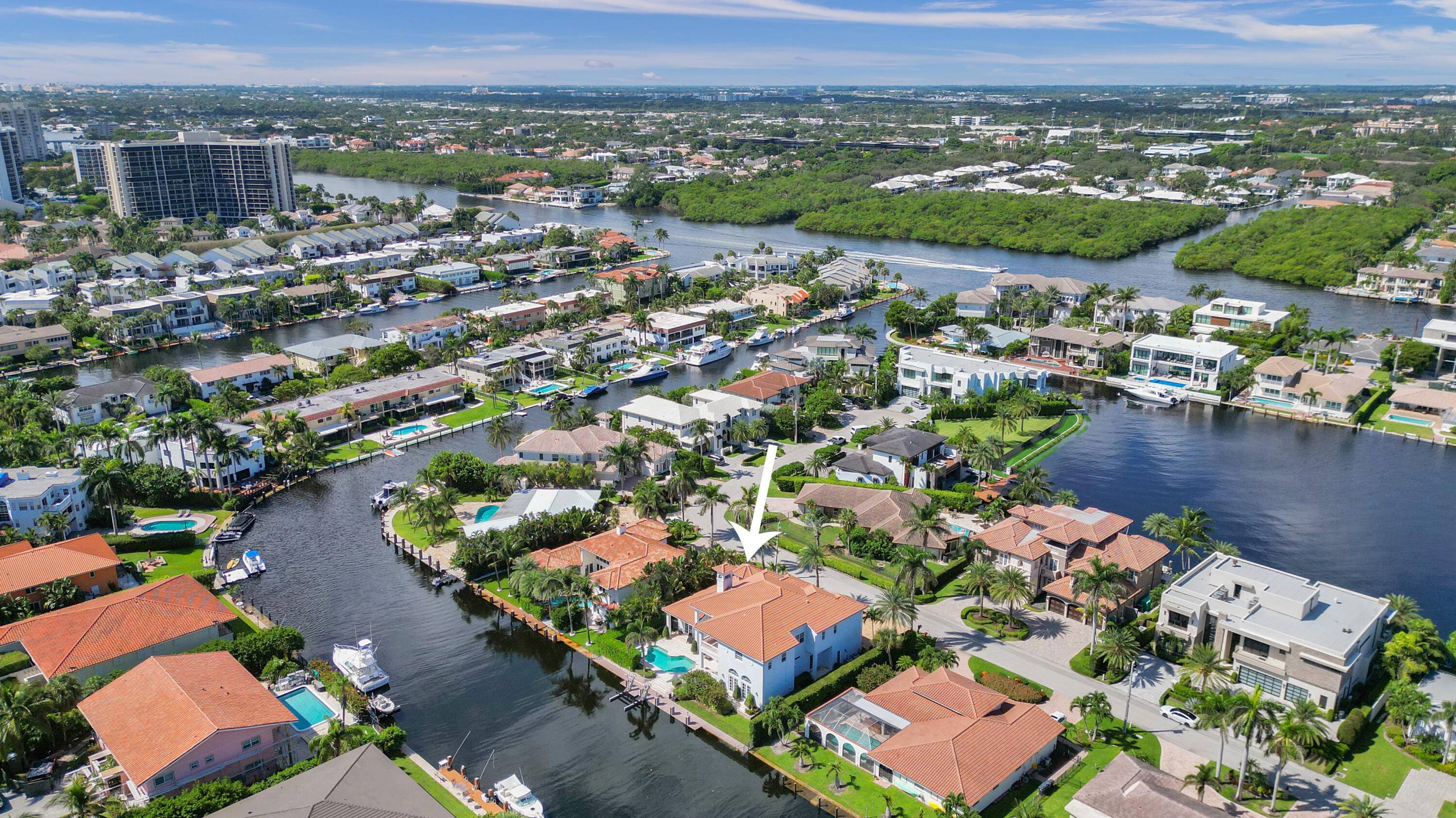 Welcome to your waterfront oasis in the desirable Bel Lido neighborhood of Highland Beach Florida.