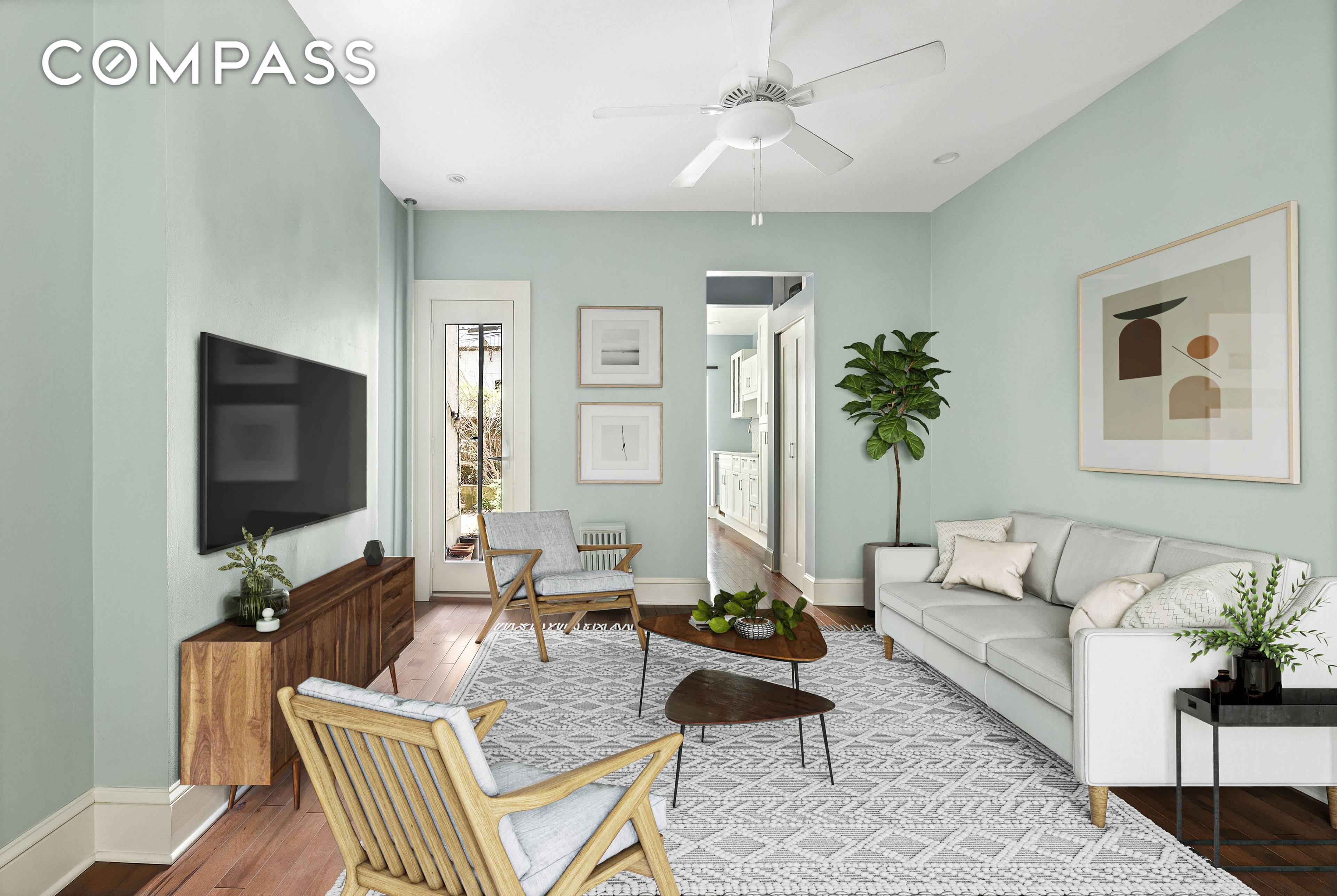 Welcome to a charming abode on the picturesque Prospect Avenue in Brooklyn.