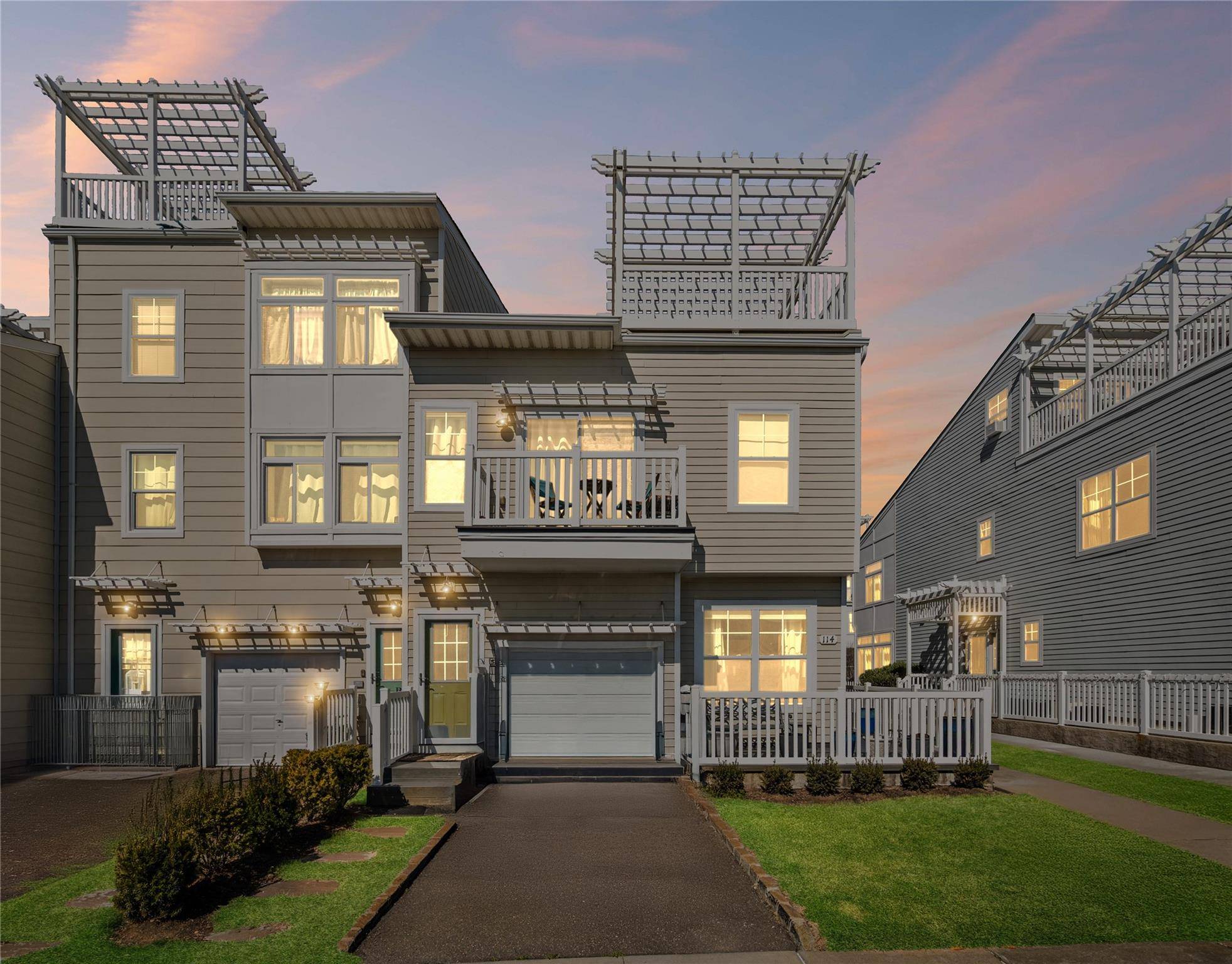 Nestled along the serene waterfront of Arverne, this exquisite two family home offers breathtaking ocean views.