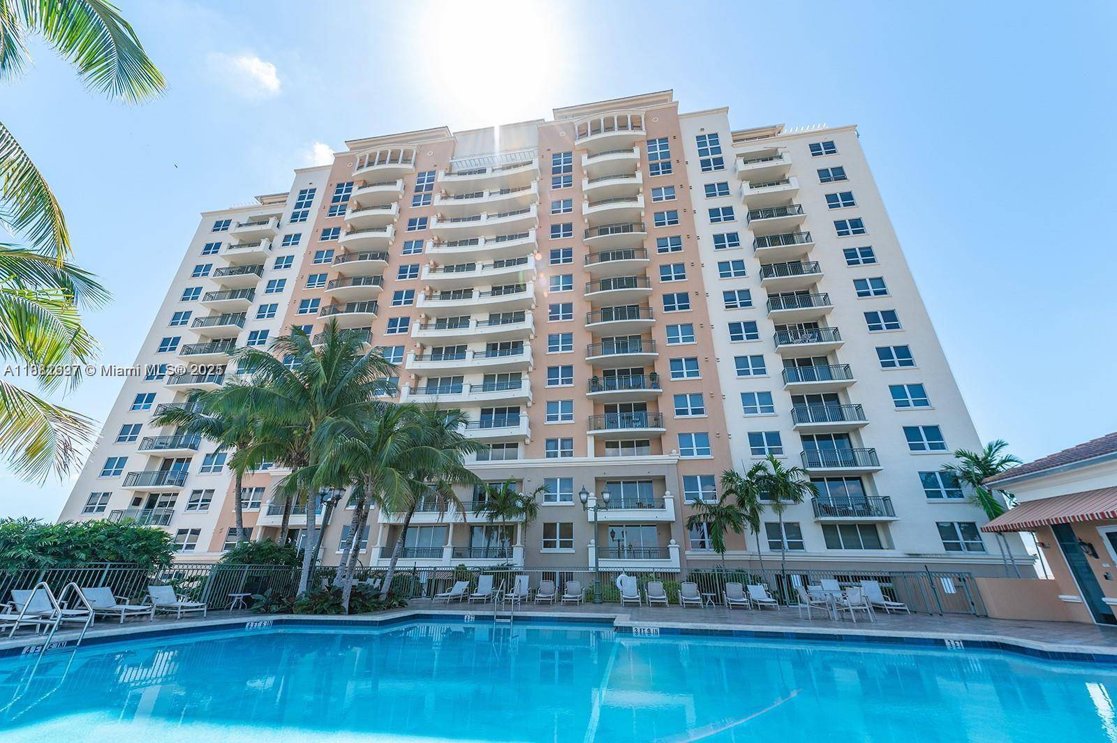 Rarely available corner unit at Gables Marquis !