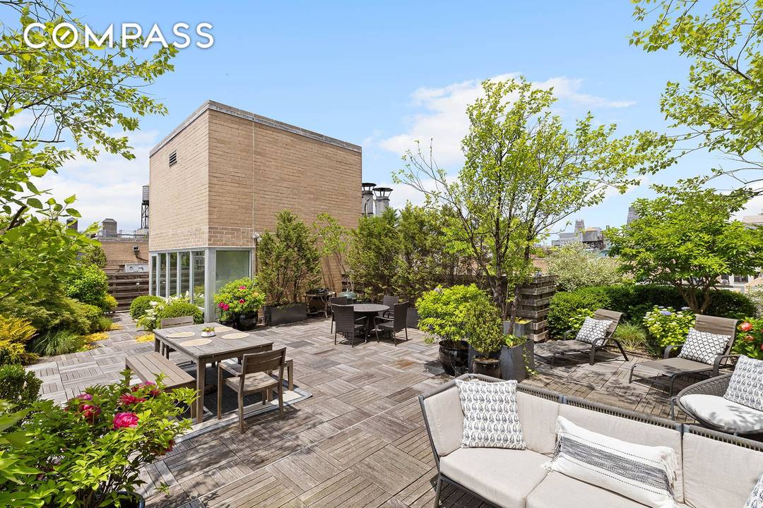 This unique, sun drenched, triplex penthouse home has 4 bedrooms, 4 full bathrooms and was originally designed for the developer himself.