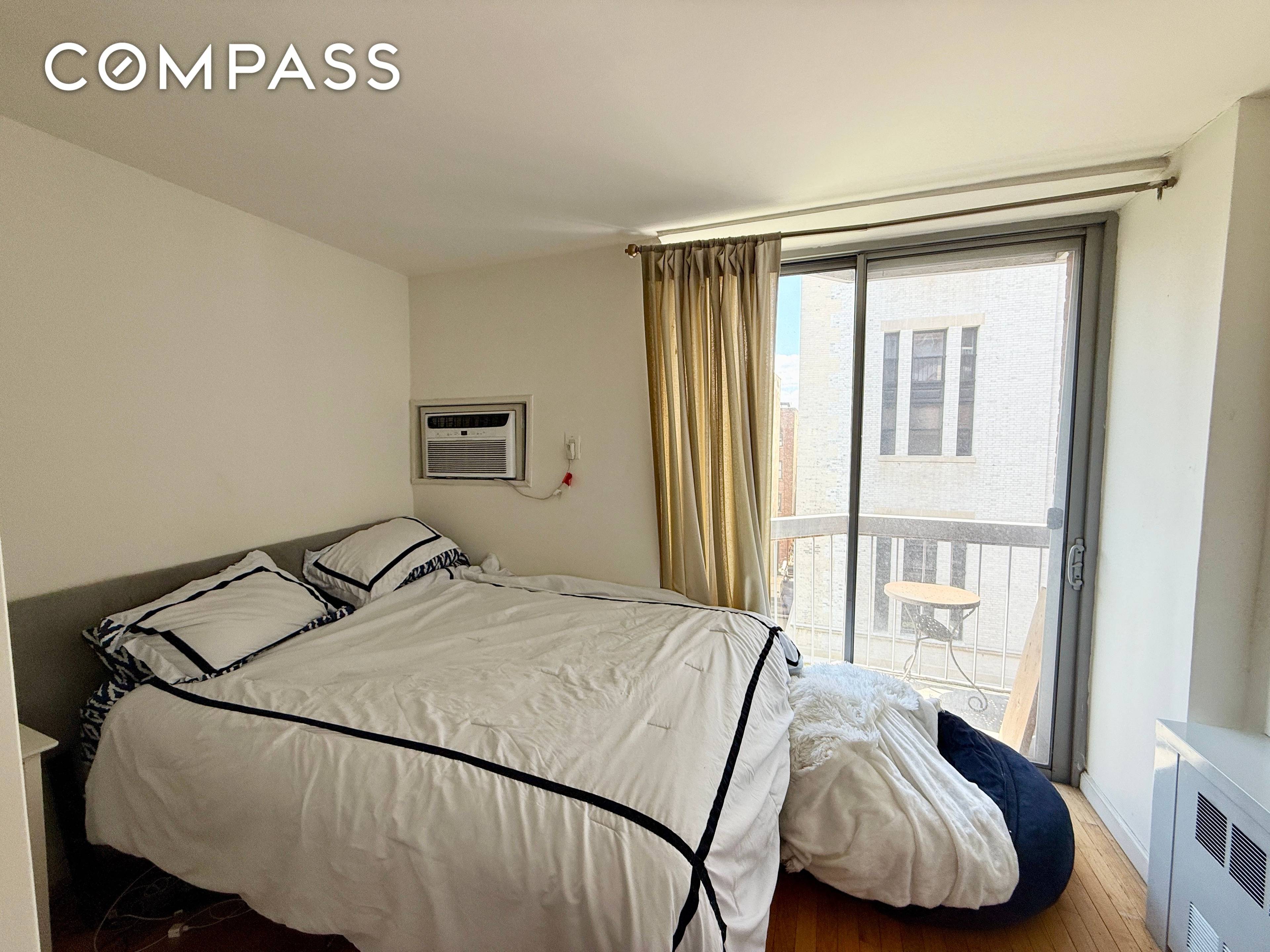 Welcome home to this spacious and oversized studio with private balcony in the heart of Greenwich Village !