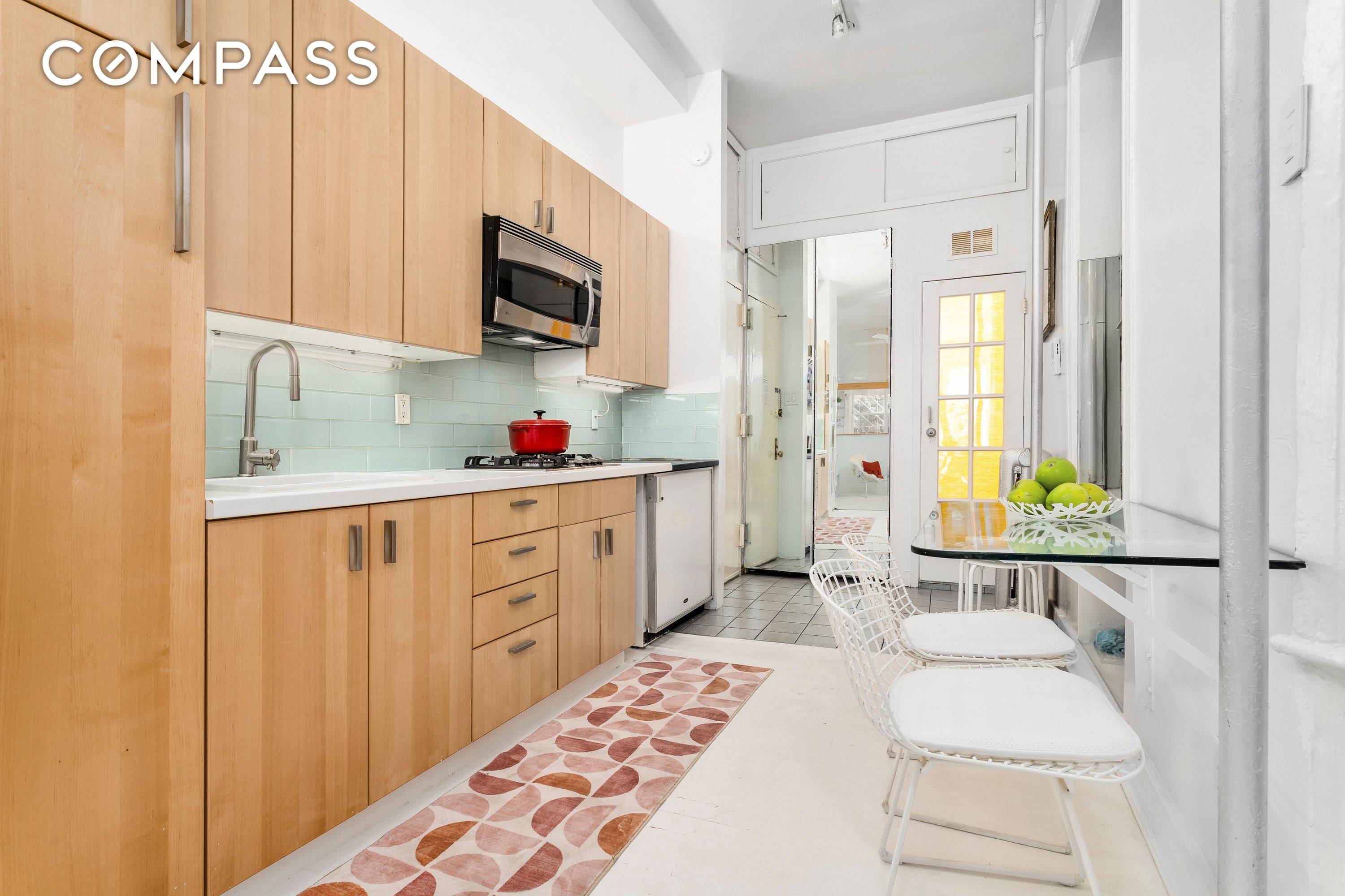 Rare East Village Open Loft w Garden This home can easily be flexed to a 1 Bedroom See renderings.