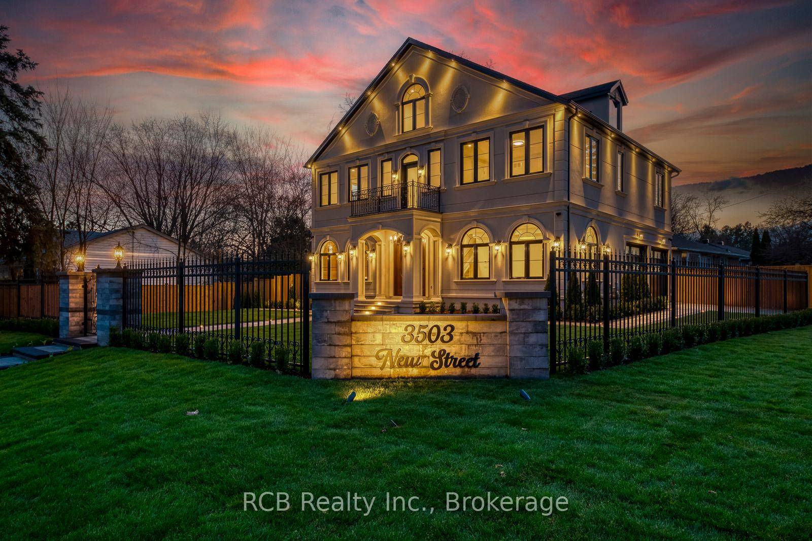 Experience an extraordinary custom built 2 1 2 story home in Burlington's most exclusive neighborhood.